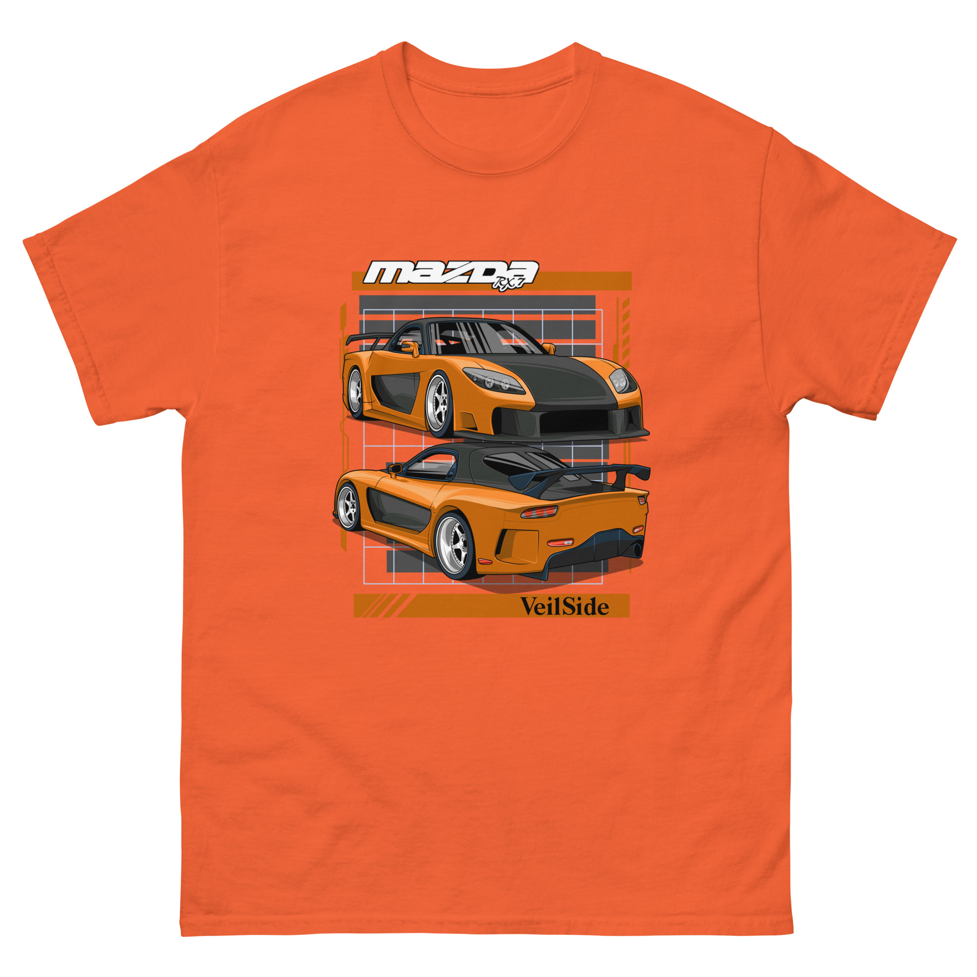JDM VeilSide RX-7 Unisex Classic Tee - Image 9