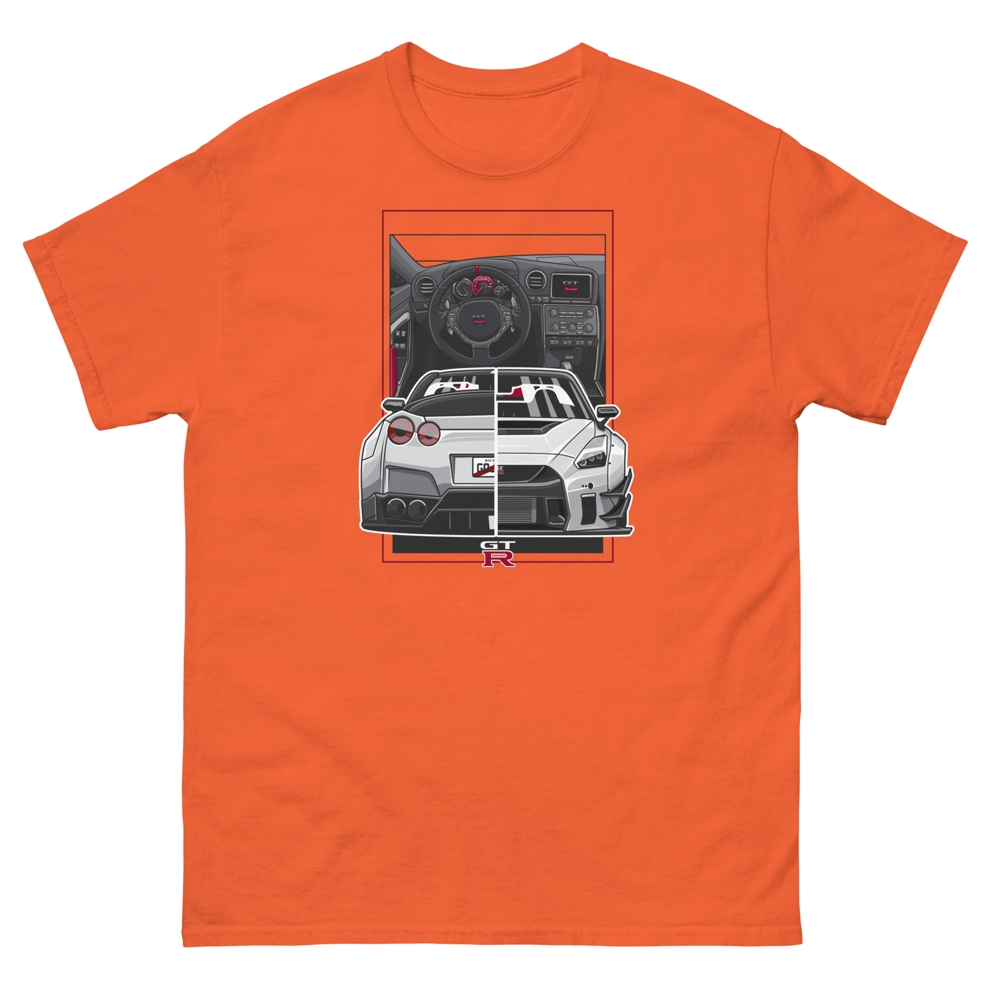 JDM GT-R R35 Unisex Classic Tee - Image 9