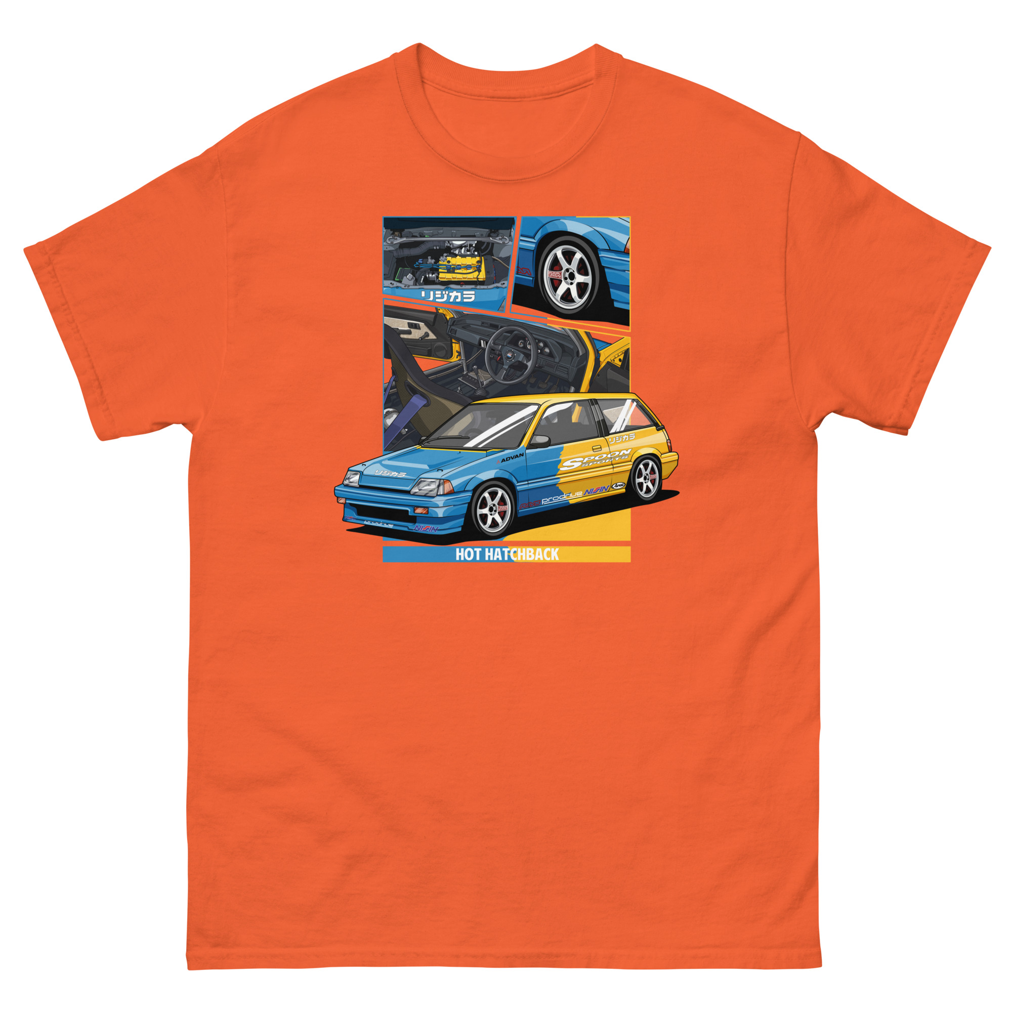 JDM Hot Hatch Unisex Classic Tee - Image 9