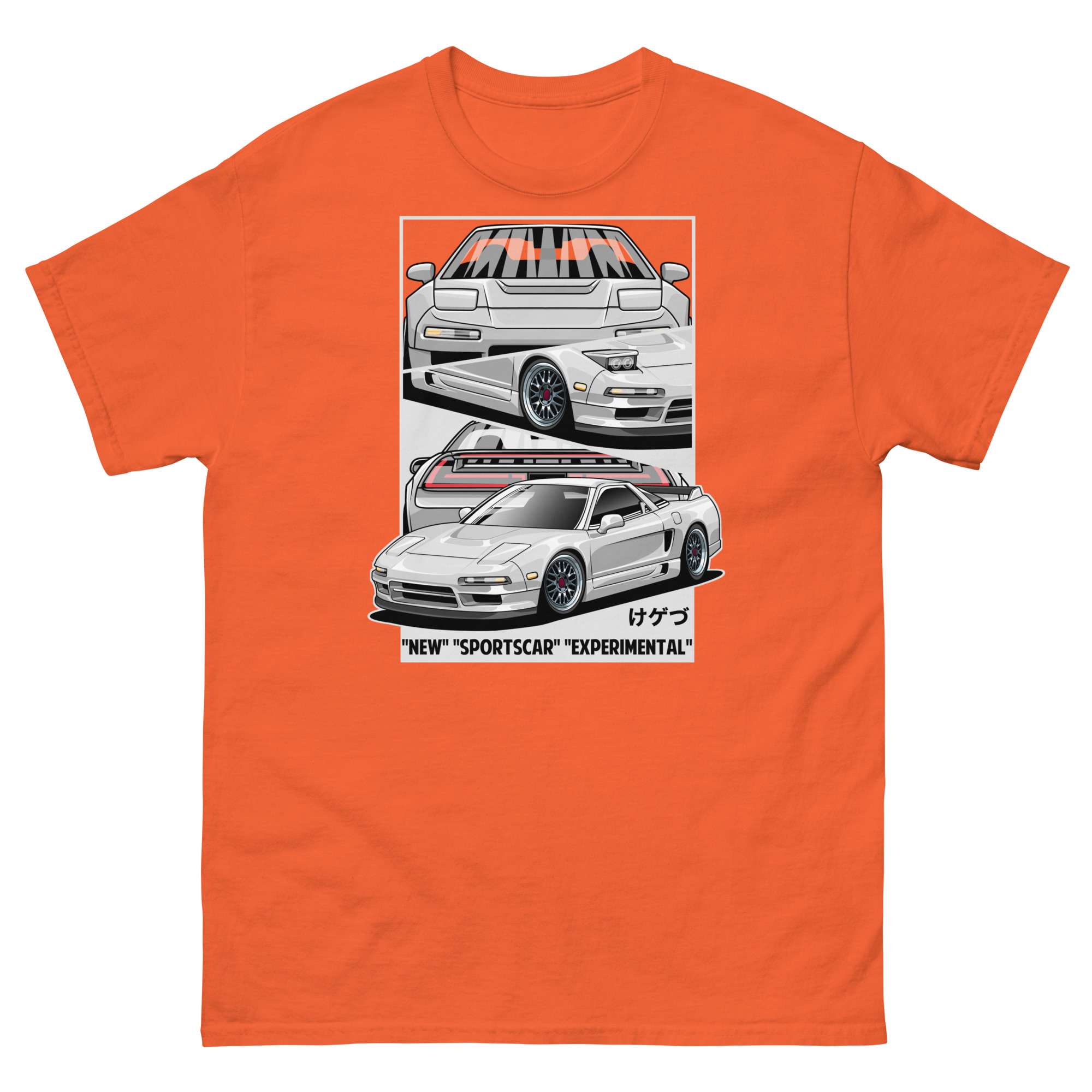 White JDM NSX Unisex Classic Tee - Image 9