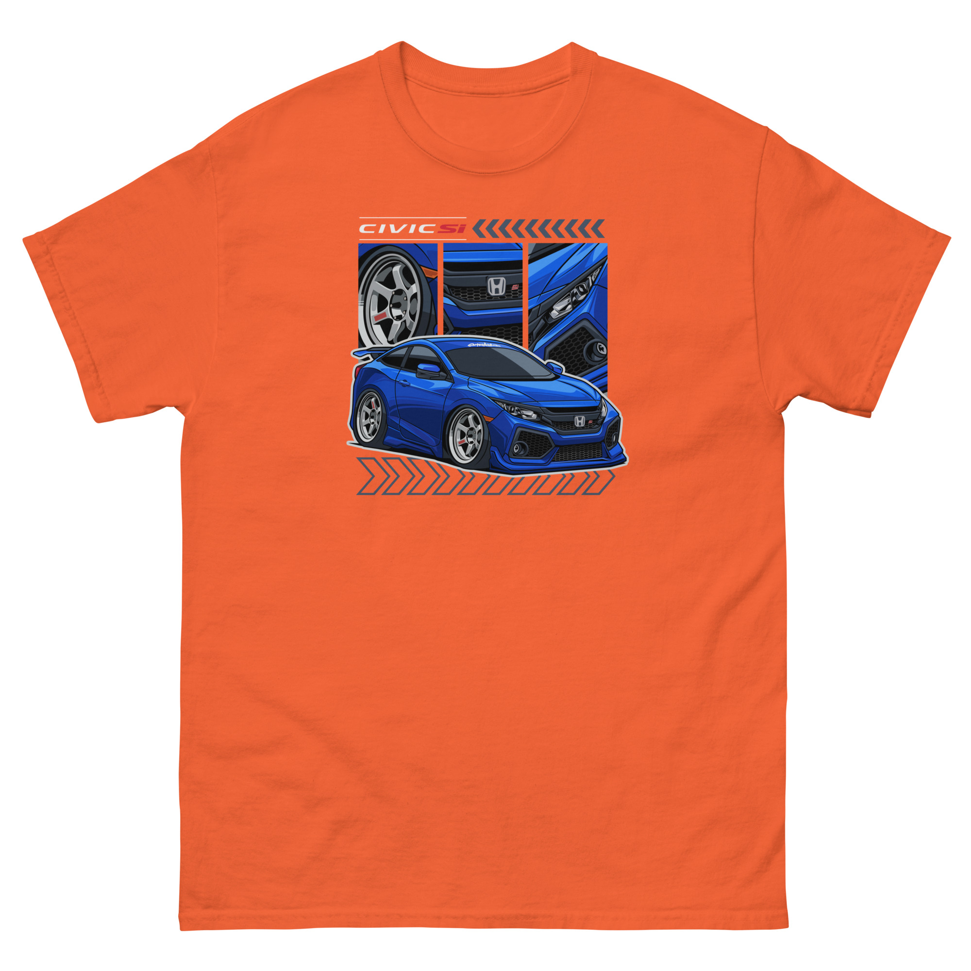 Civic SI Chibi Stile Unisex Classic Tee - Image 9