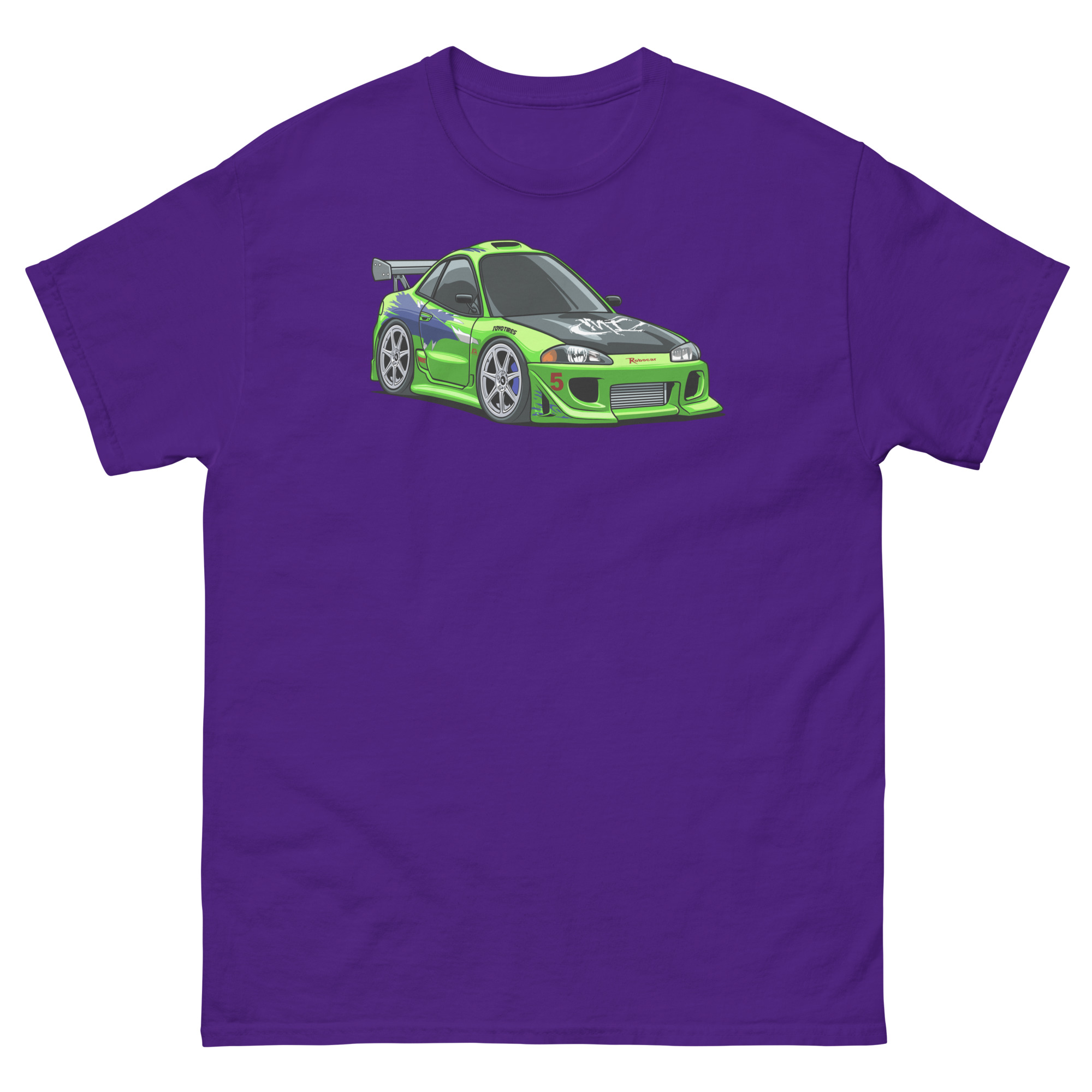 Brians Eclipse Chibi Style Unisex Classic Tee - Image 3