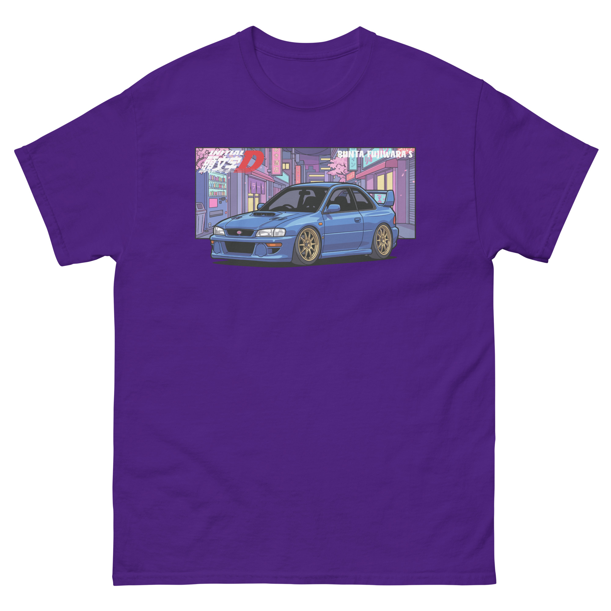 ID Impreza WRX STi Coupe Type R Version V (GC8U) nisex classic tee - Image 5