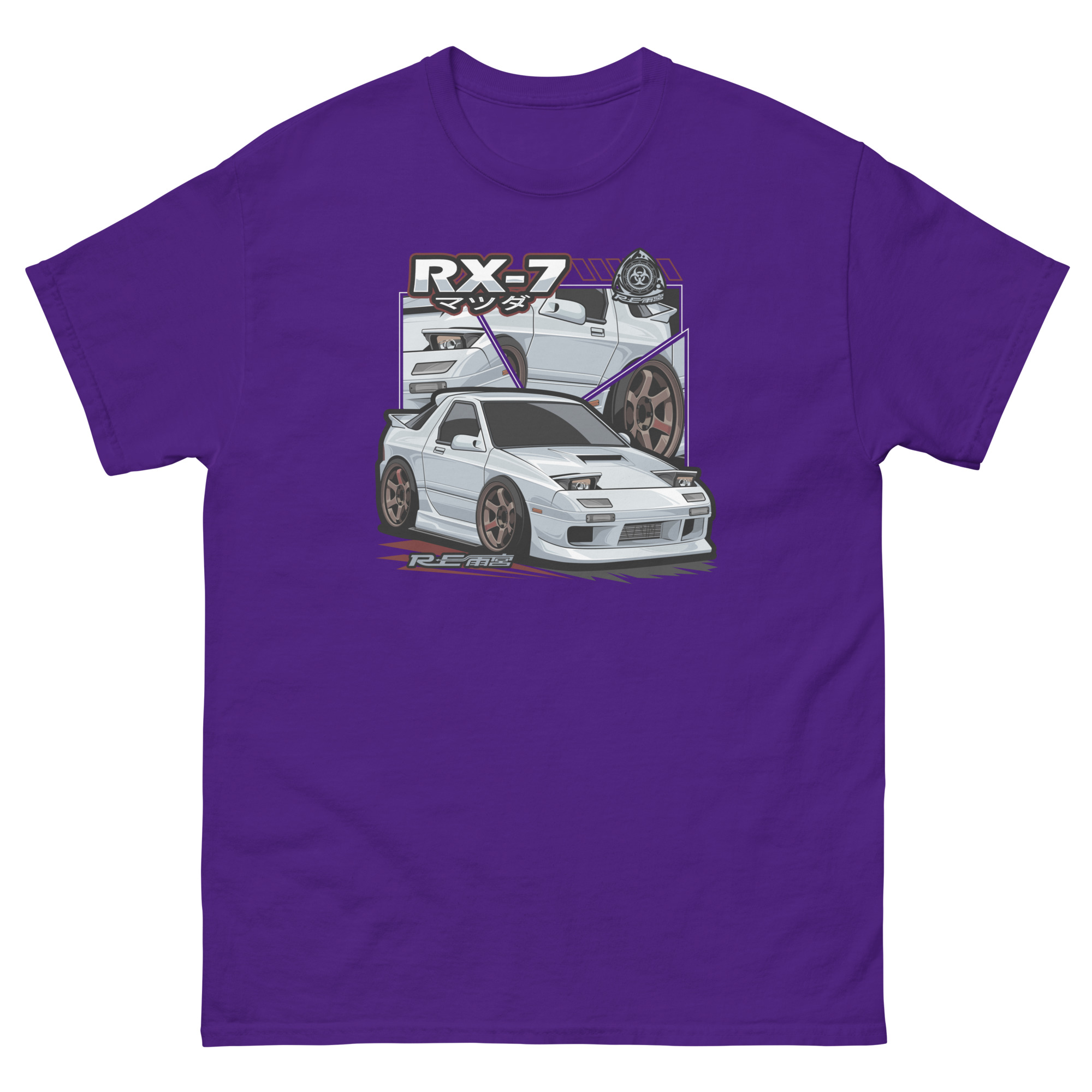 JDM RX-7 Unisex Classic Tee - Image 3