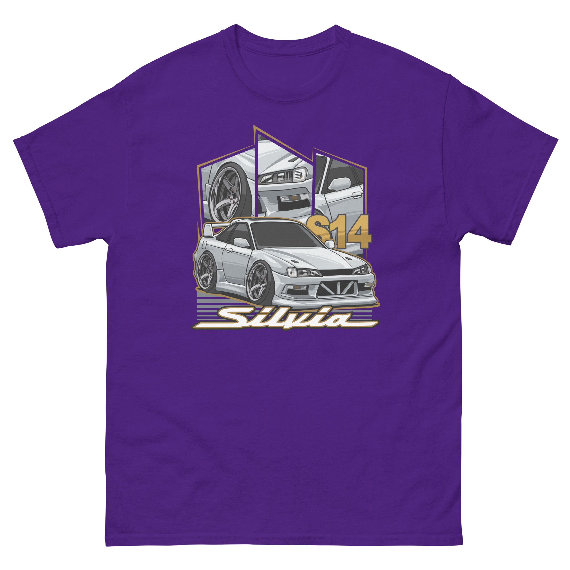 Silvia S14 Unisex Classic Tee - Image 3