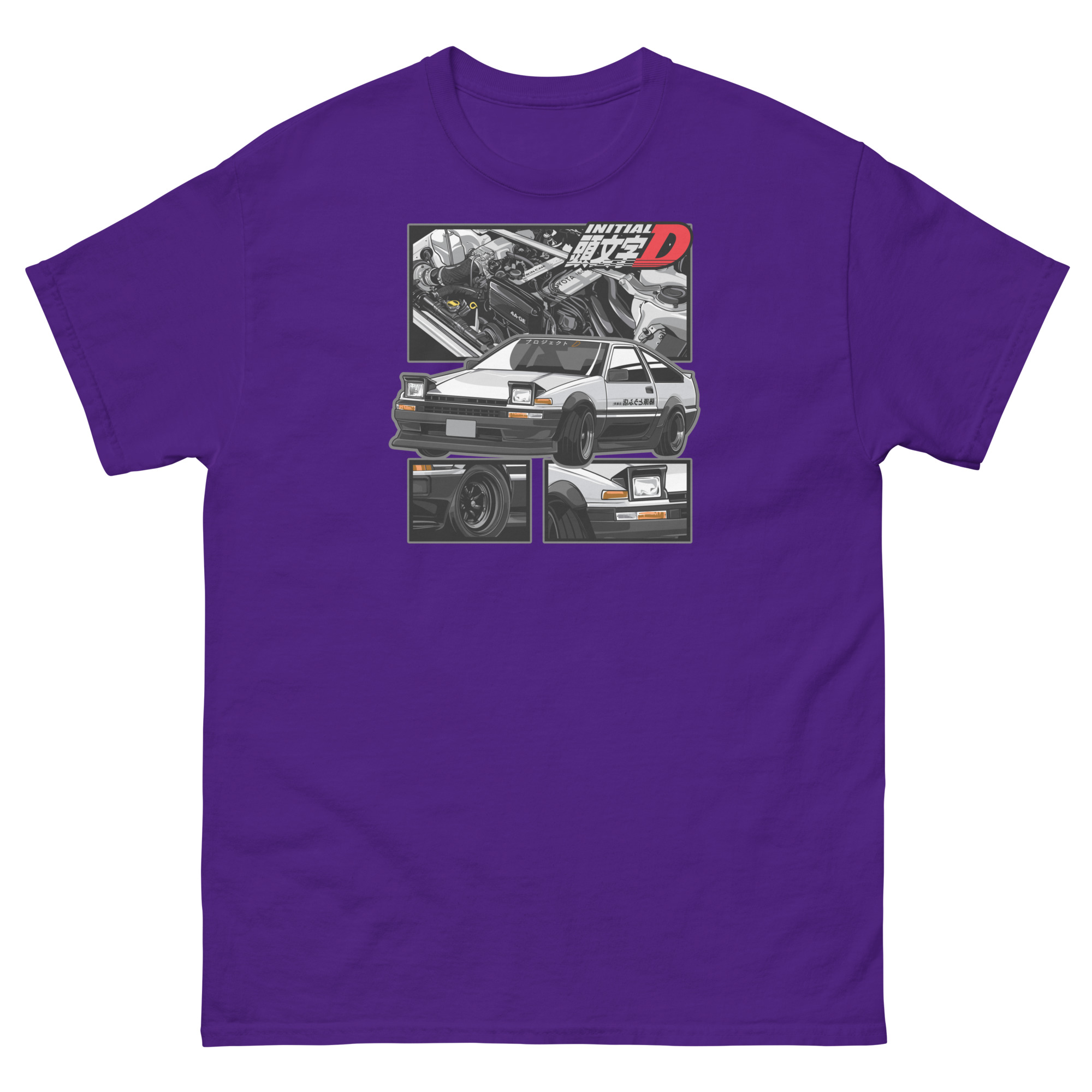 ID Trueno AE86 Unisex Classic Tee - Image 3