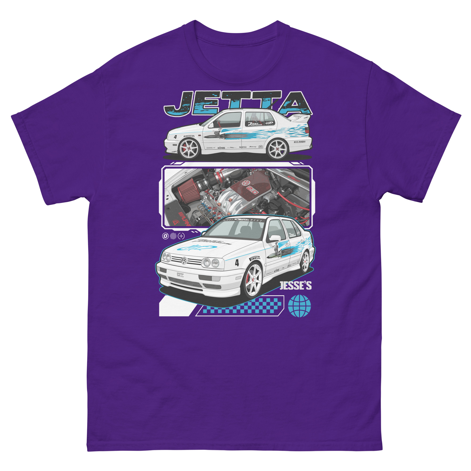 Jesse's Jetta Unisex Classic Tee - Image 3