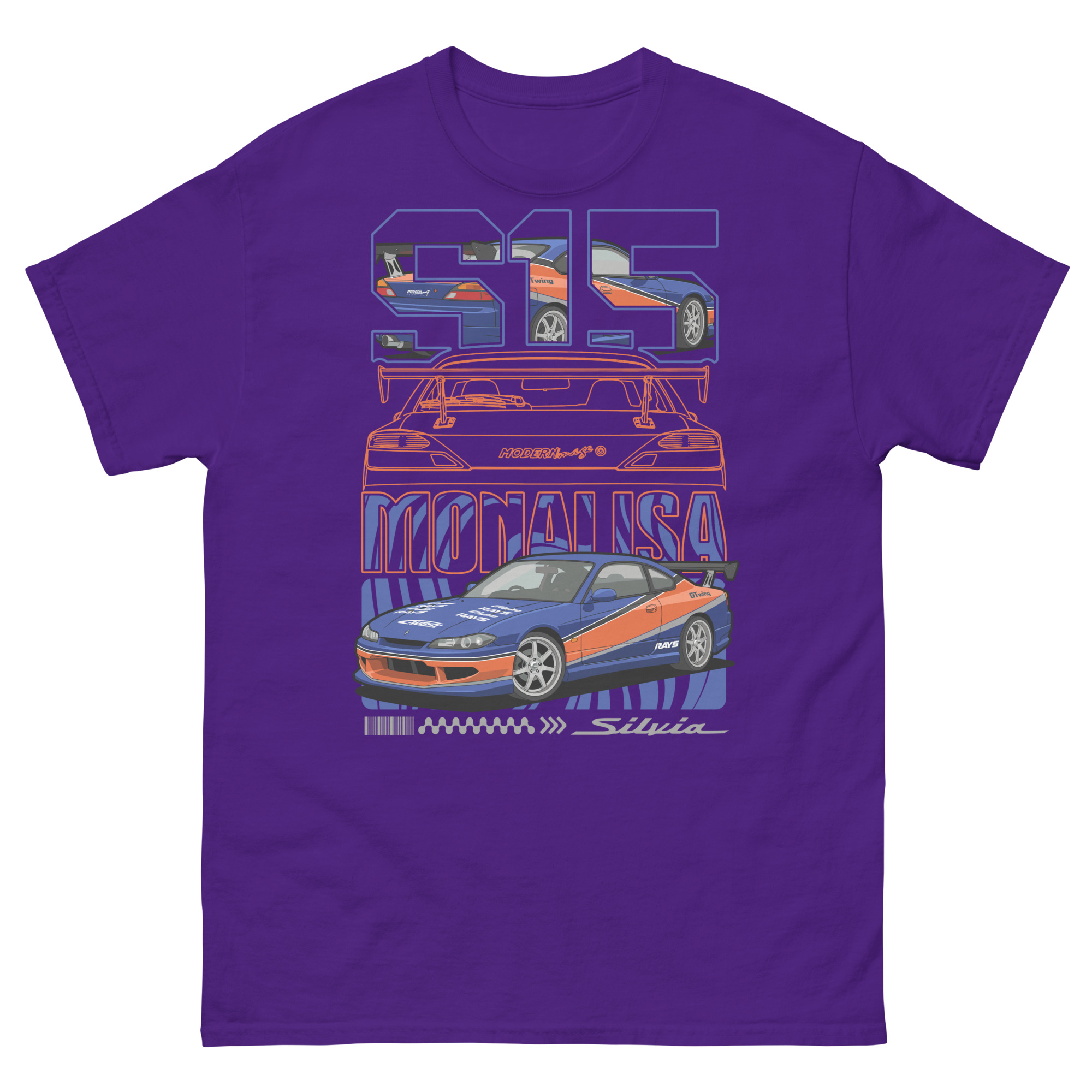 Monalisa S15 Unisex Classic Tee - Image 3