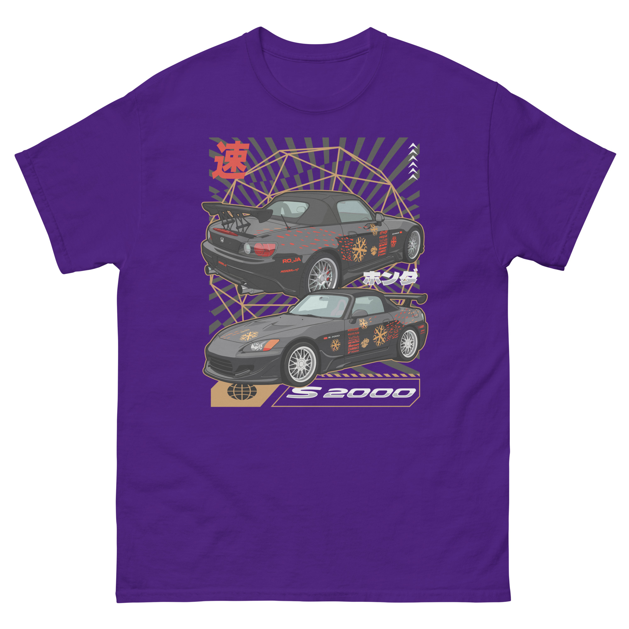 JDM S2000 Unisex Classic Tee - Image 3