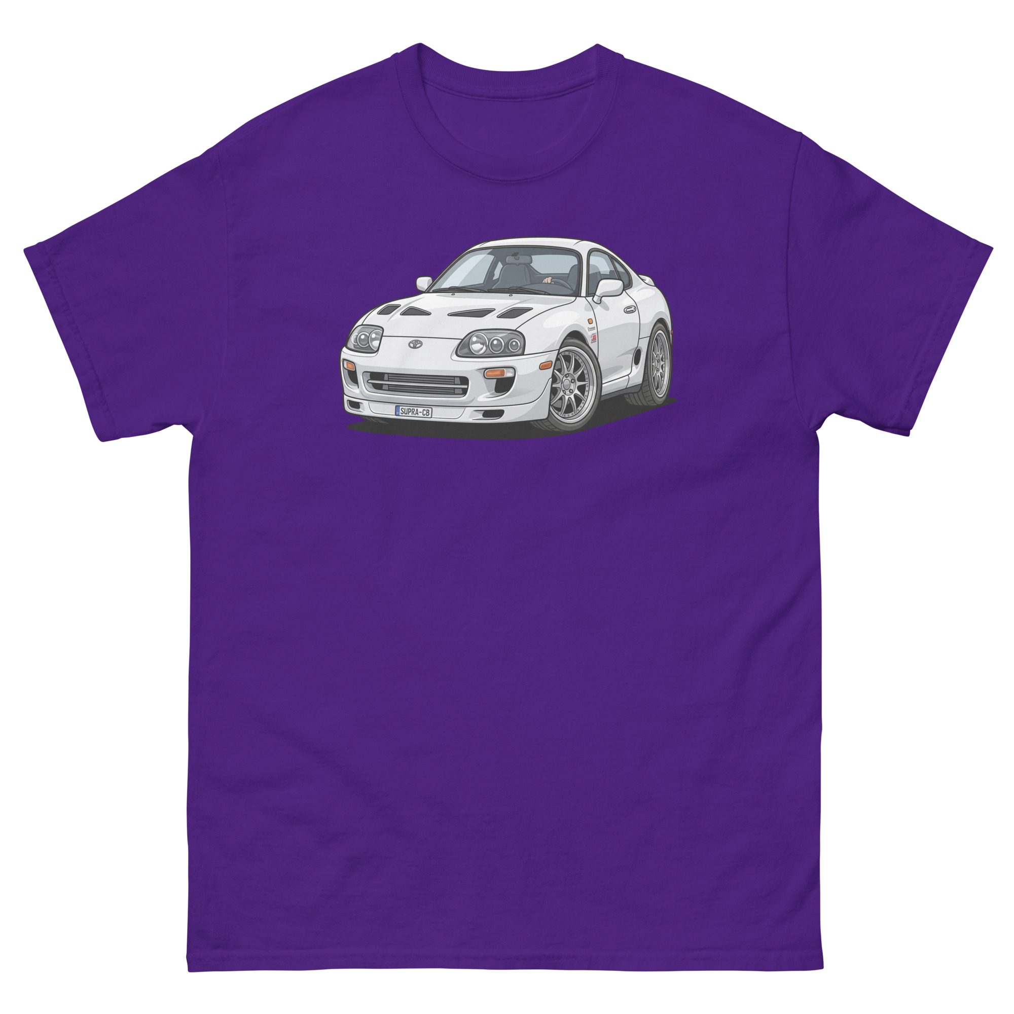 1995 Supra MK4 Chibi Style Unisex Classic Tee - Image 3