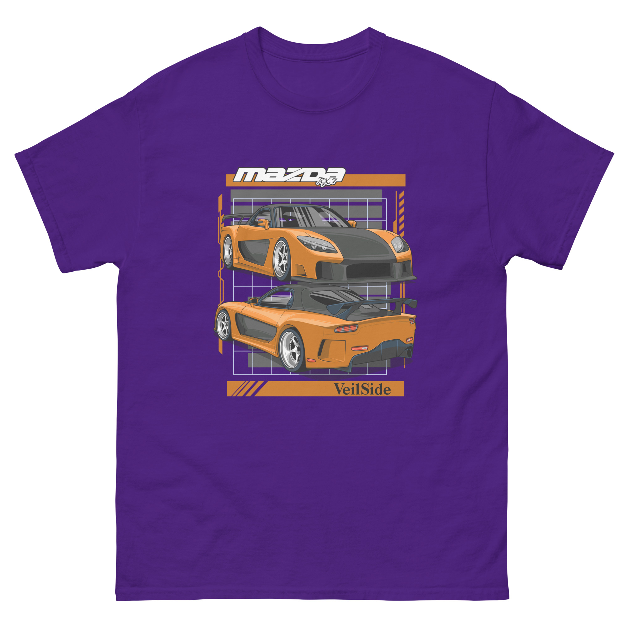 JDM VeilSide RX-7 Unisex Classic Tee - Image 3