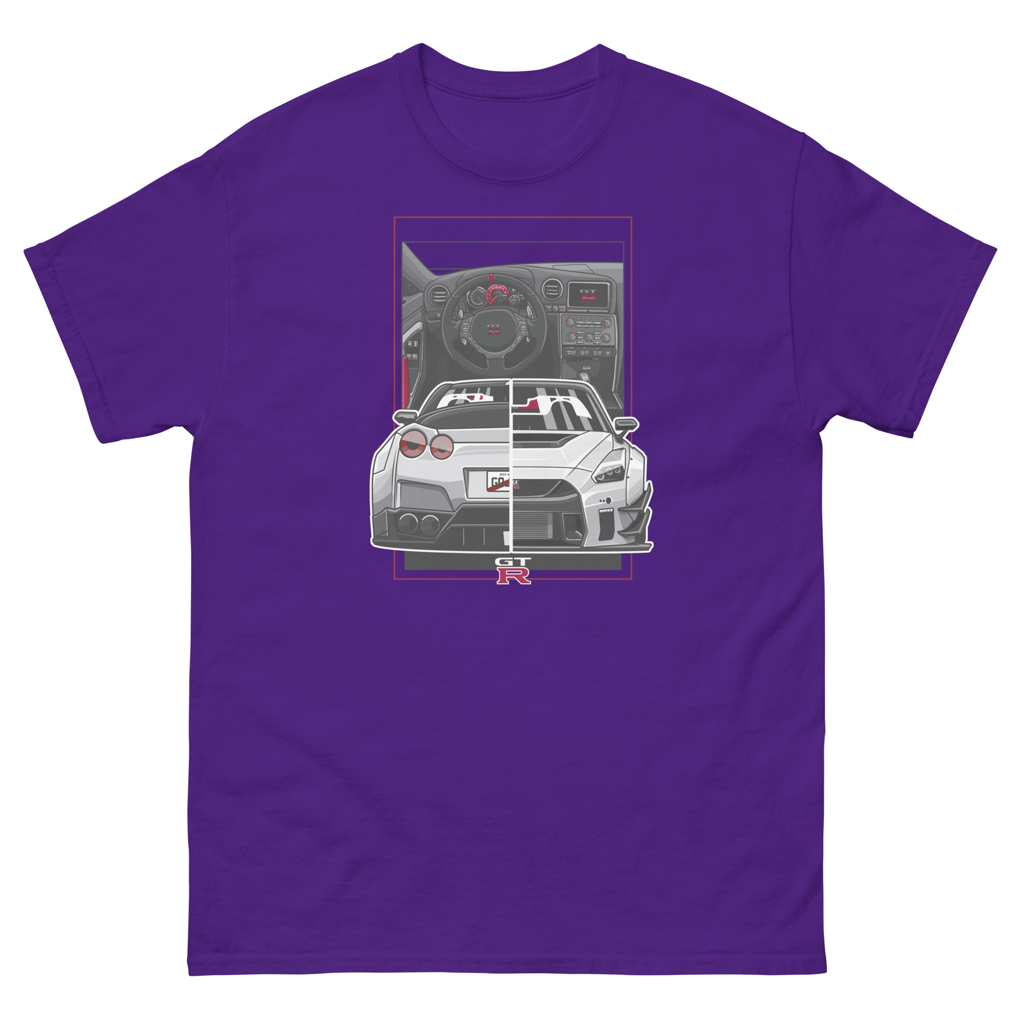 JDM GT-R R35 Unisex Classic Tee - Image 3