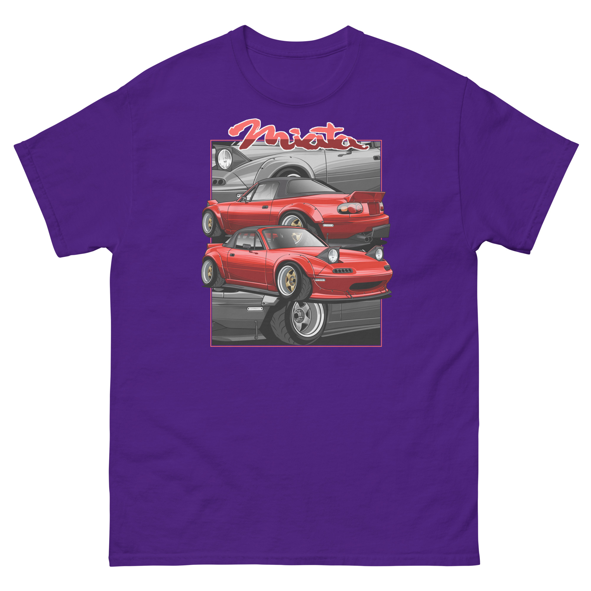 JDM NA Miata Unisex Classic Tee - Image 3