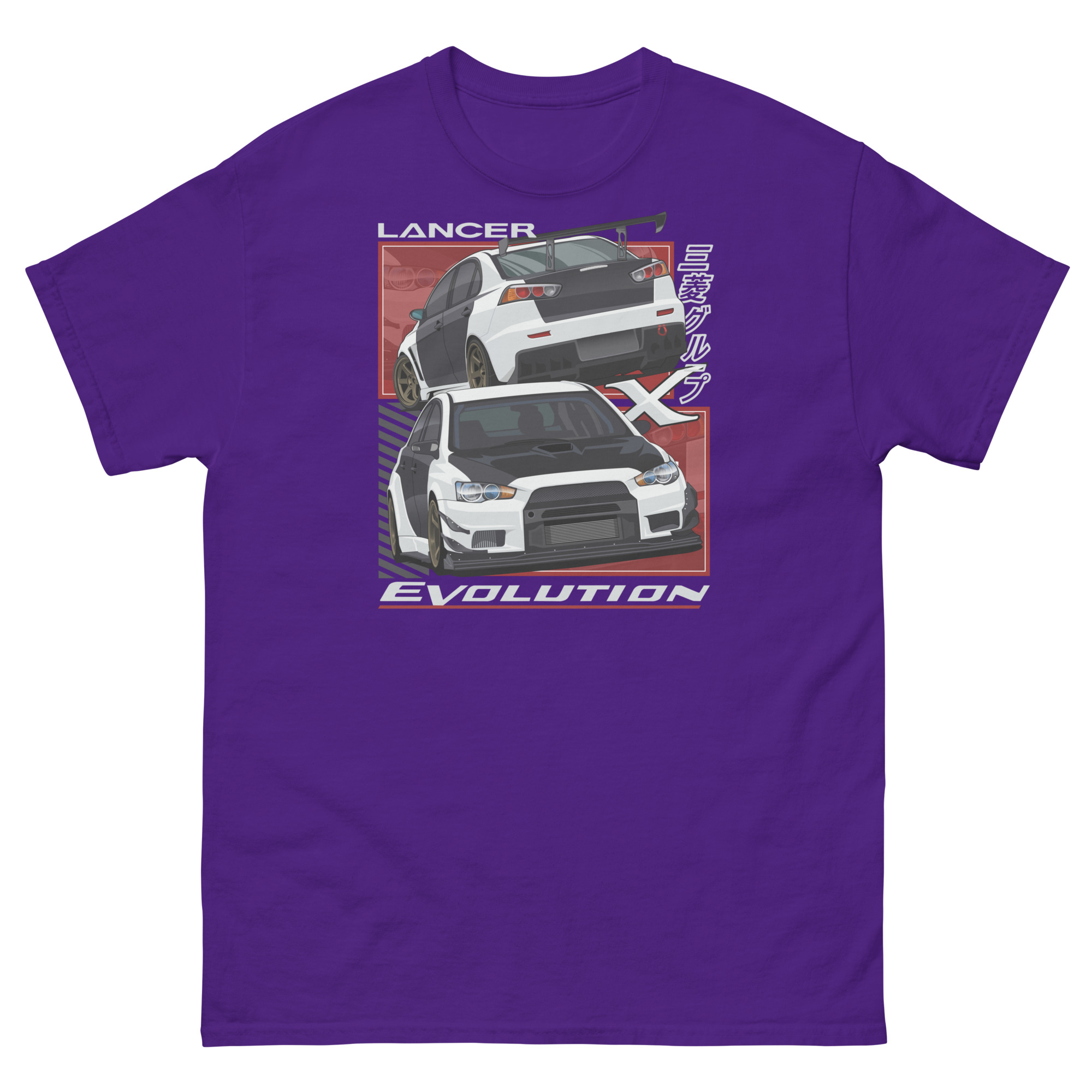 JDM Evo X Unisex Classic Tee - Image 5