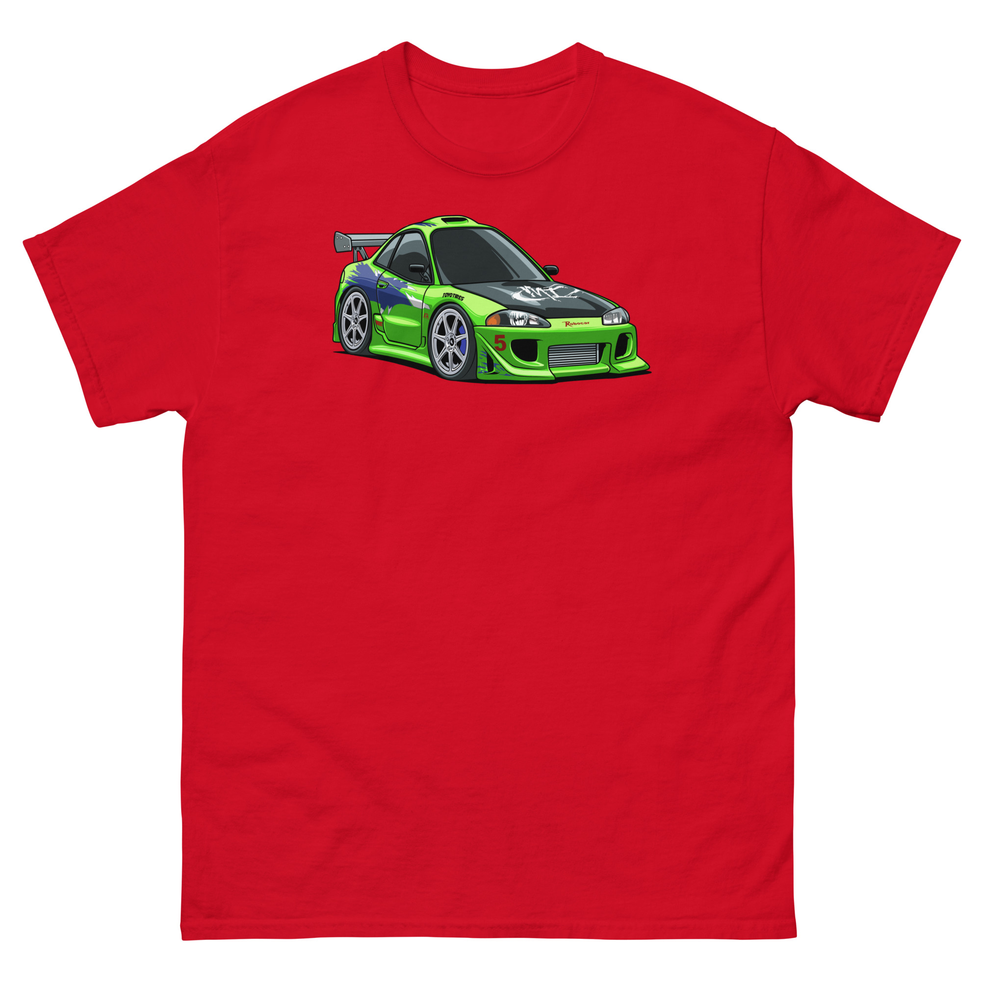 Brians Eclipse Chibi Style Unisex Classic Tee - Image 4