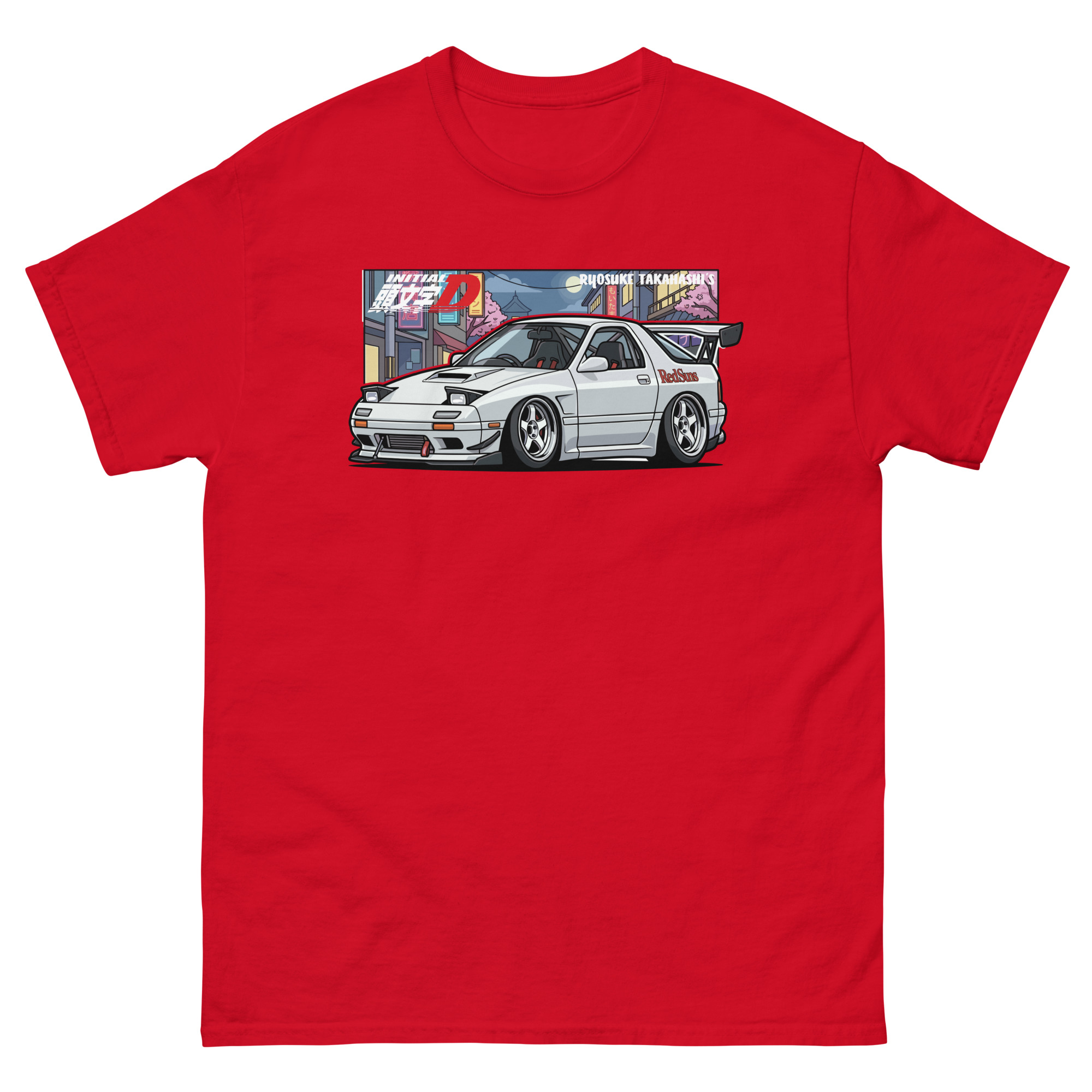 ID Savanna RX-7 (FC3S) Unisex Classic Tee - Image 7