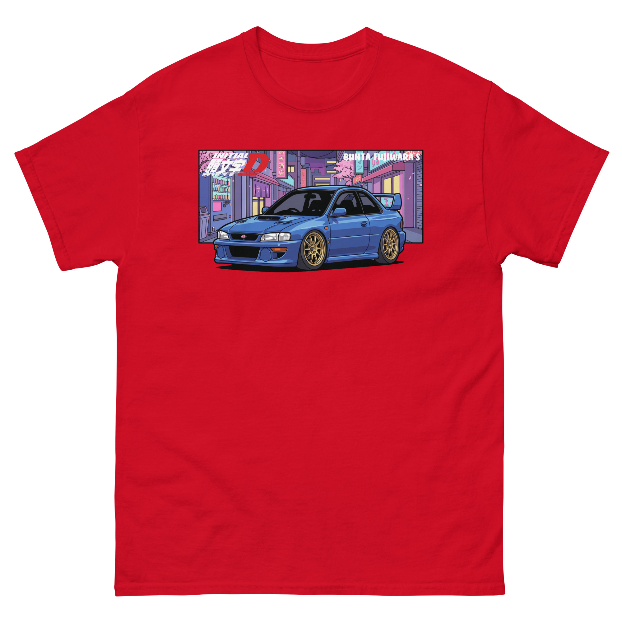 ID Impreza WRX STi Coupe Type R Version V (GC8U) nisex classic tee - Image 7
