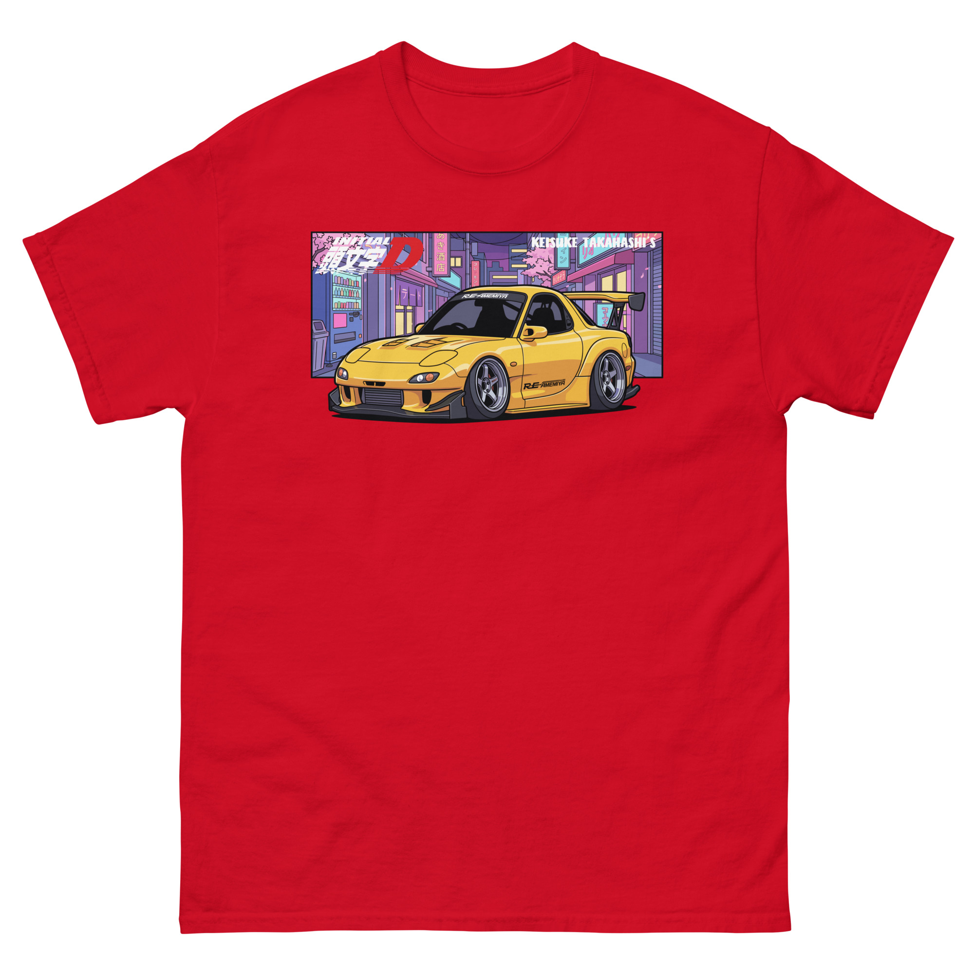 ID RX-7 Type R (FD3SU) Unisex Classic Tee - Image 7