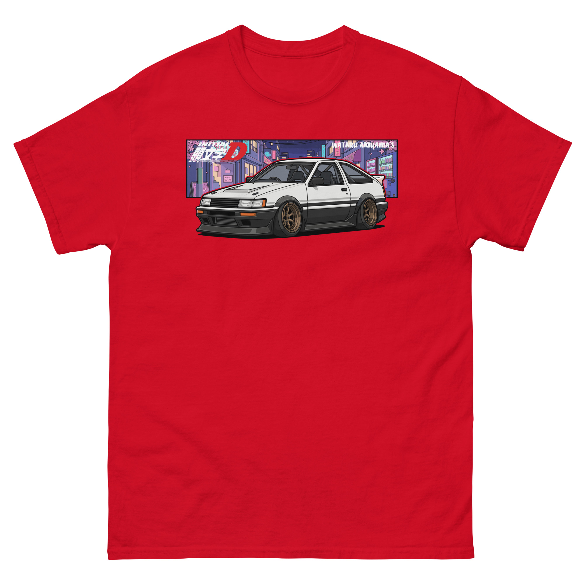 ID GT-APEX (AE86) Unisex Classic Tee - Image 4