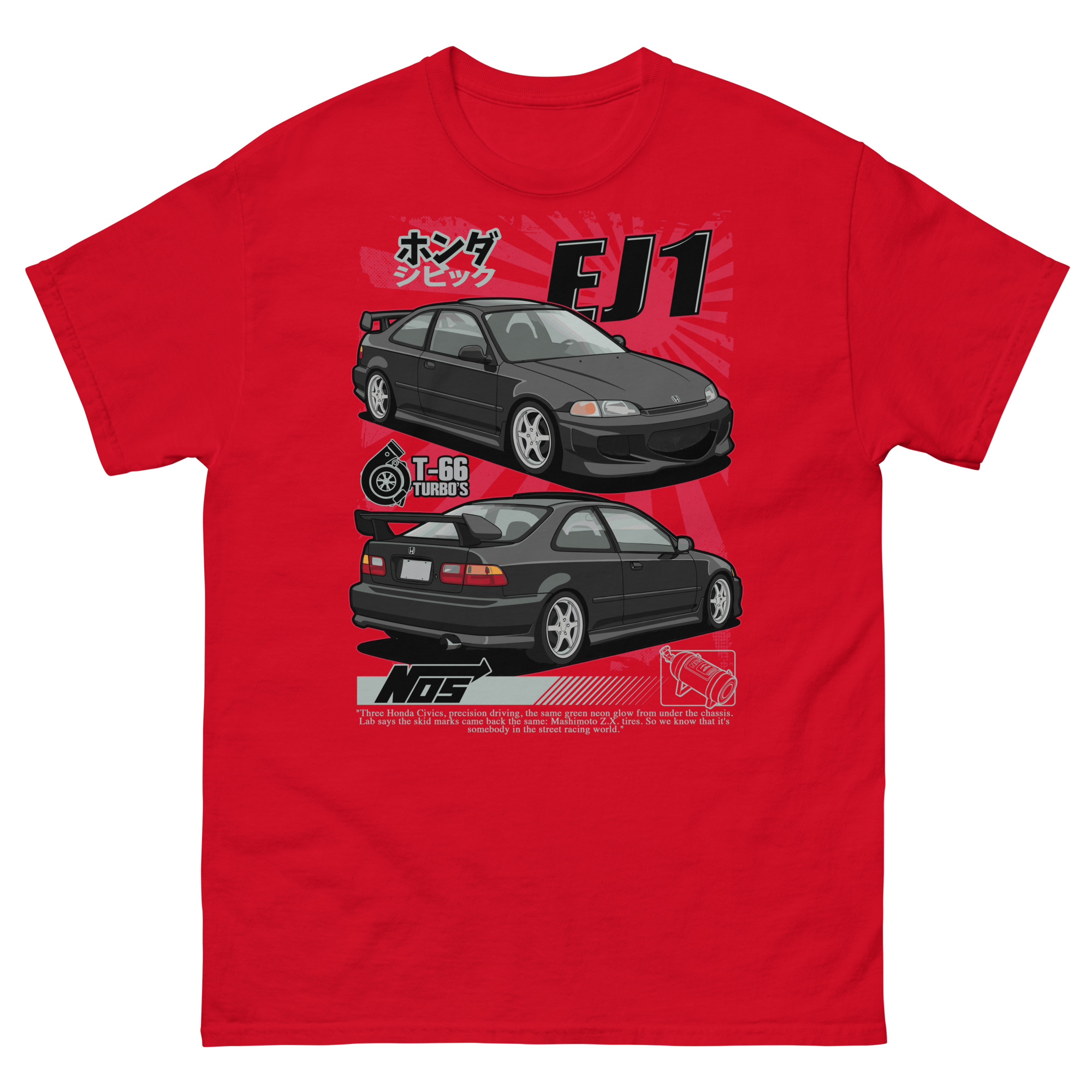 EJ1 Coupe Unisex Classic Tee - Image 4