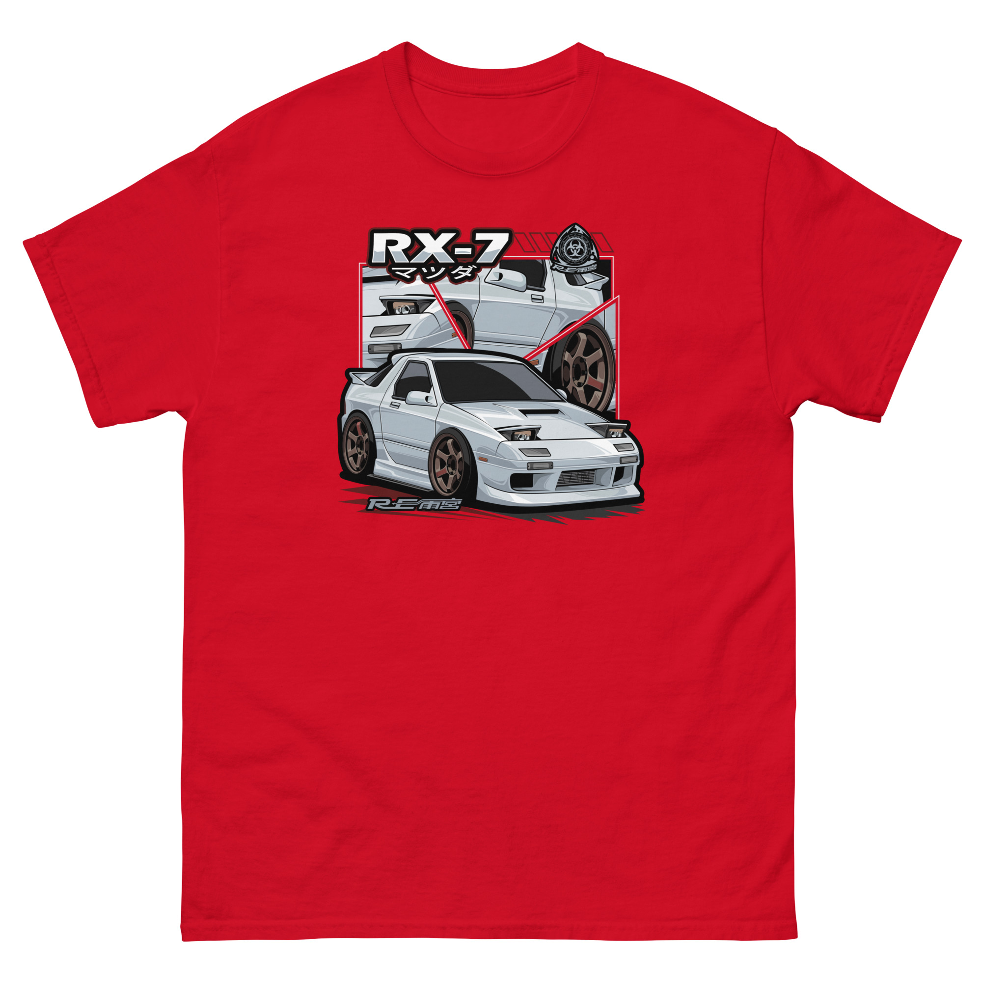 JDM RX-7 Unisex Classic Tee - Image 4