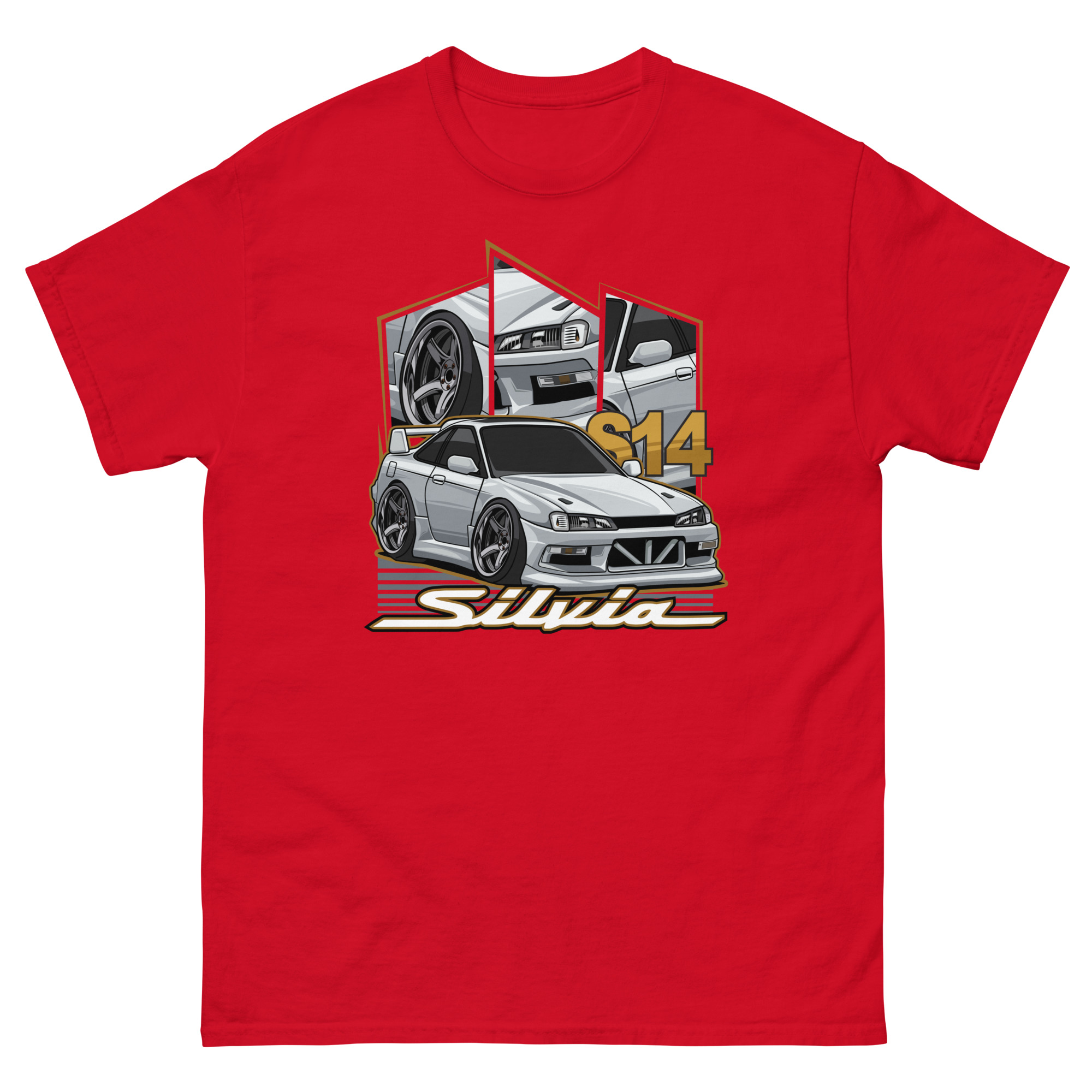 Silvia S14 Unisex Classic Tee - Image 4