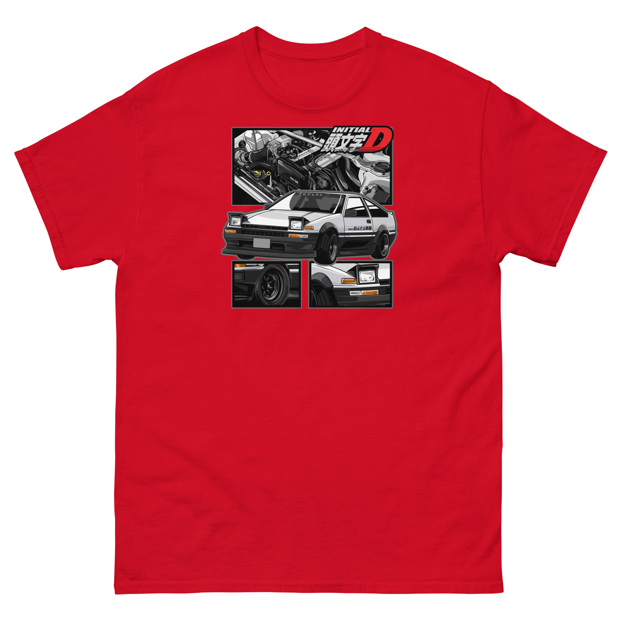 ID Trueno AE86 Unisex Classic Tee - Image 4
