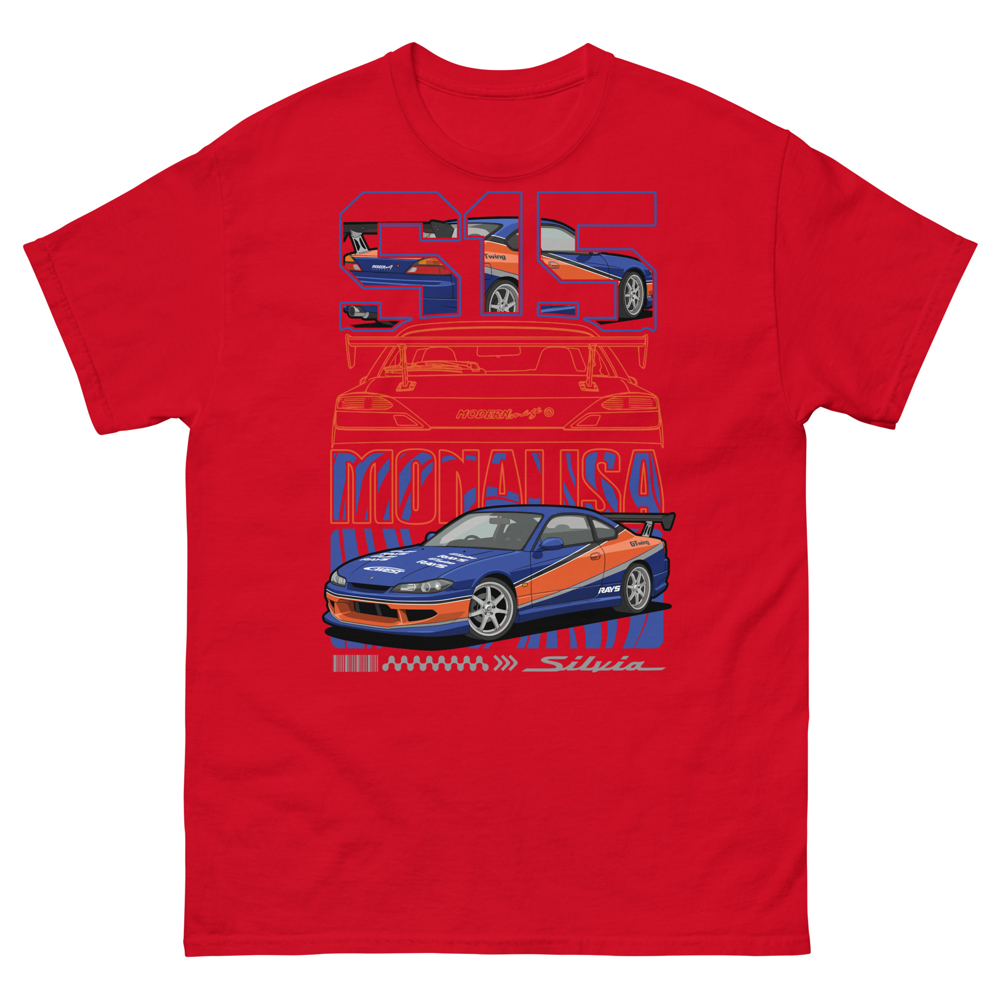 Monalisa S15 Unisex Classic Tee - Image 4