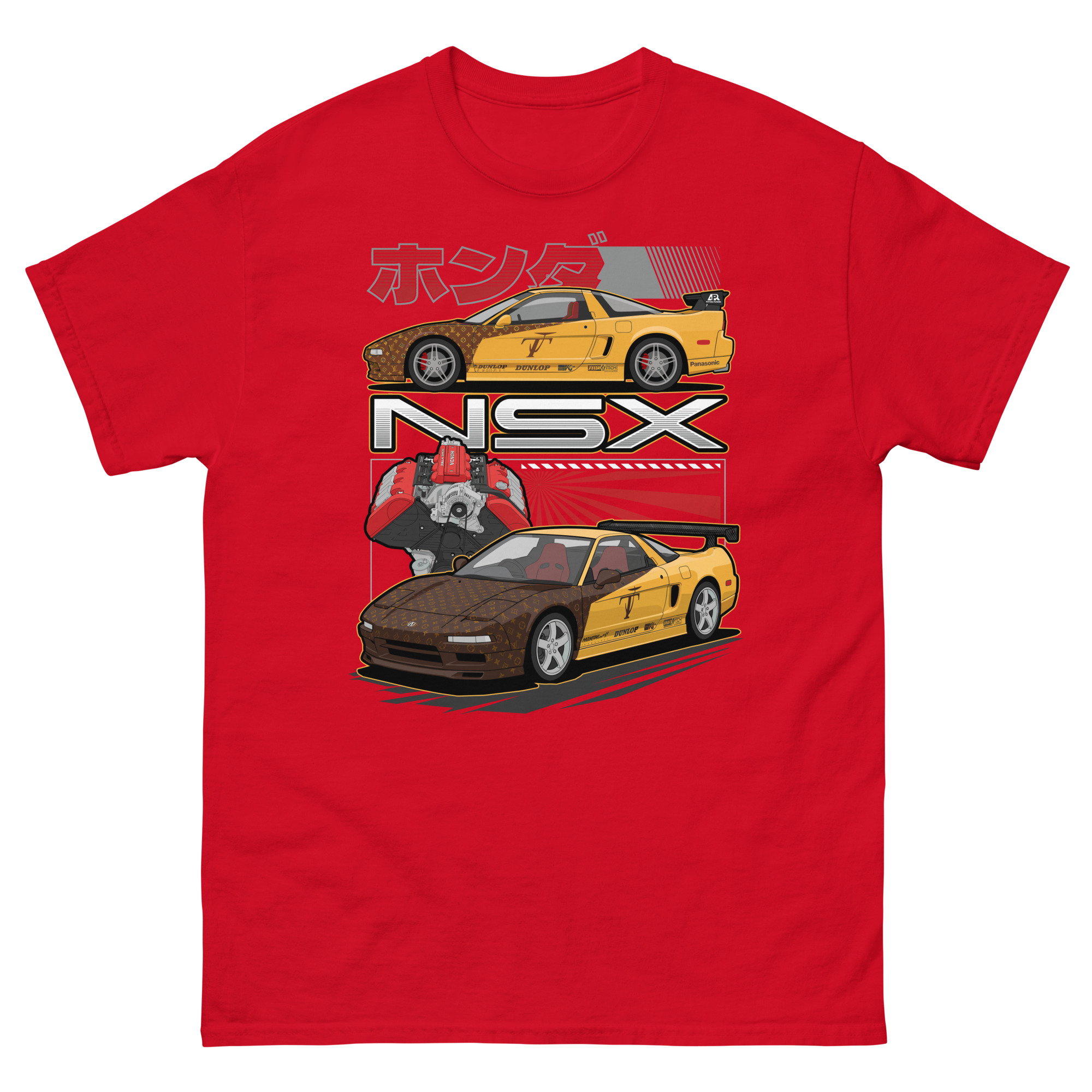 JDM NSX Unisex Classic Tee - Image 4