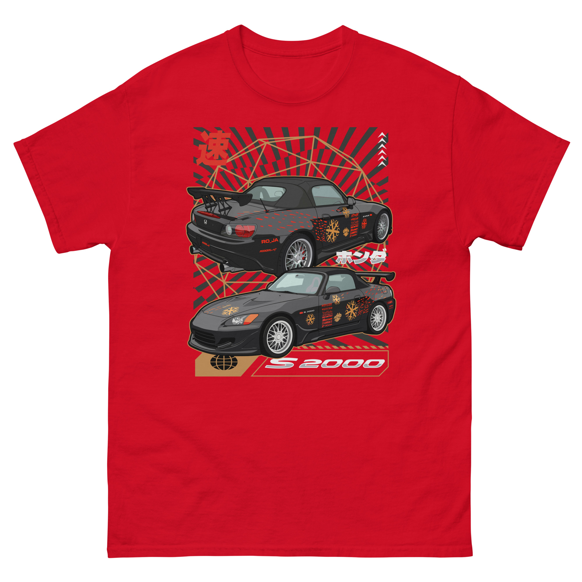 JDM S2000 Unisex Classic Tee - Image 4