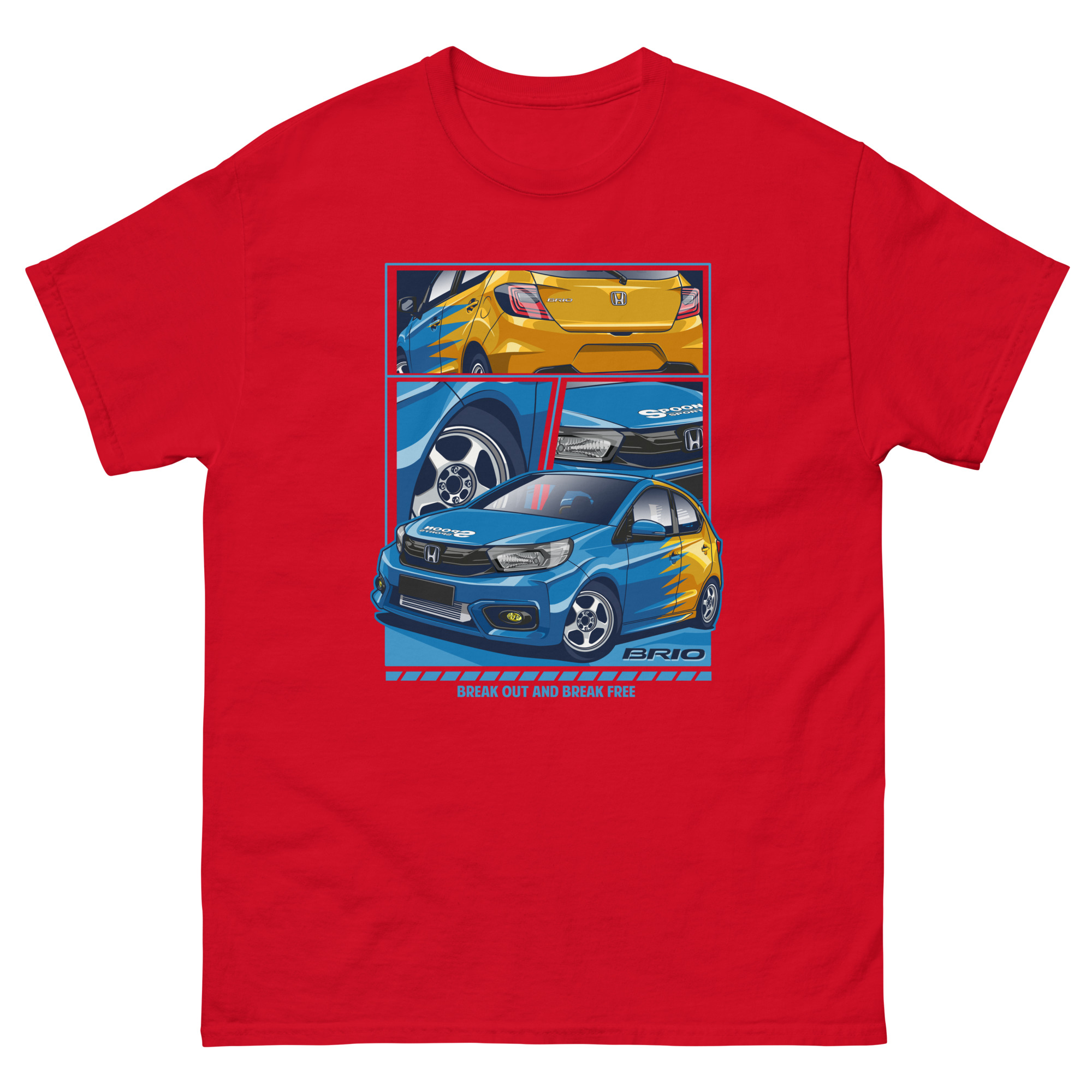JDM Brio Unisex Classic Tee - Image 4