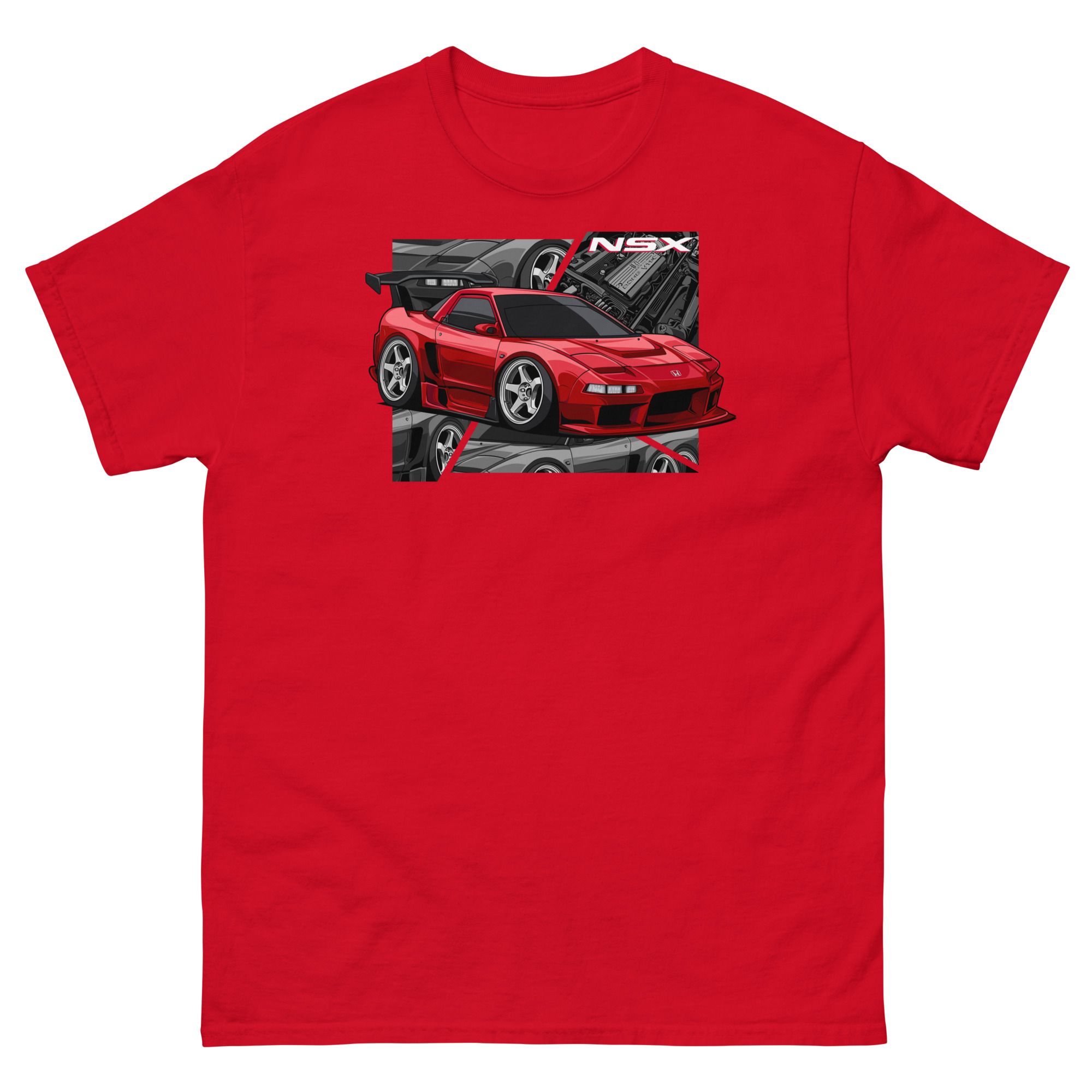 Sexy Red NSX Unisex Classic Tee - Image 4