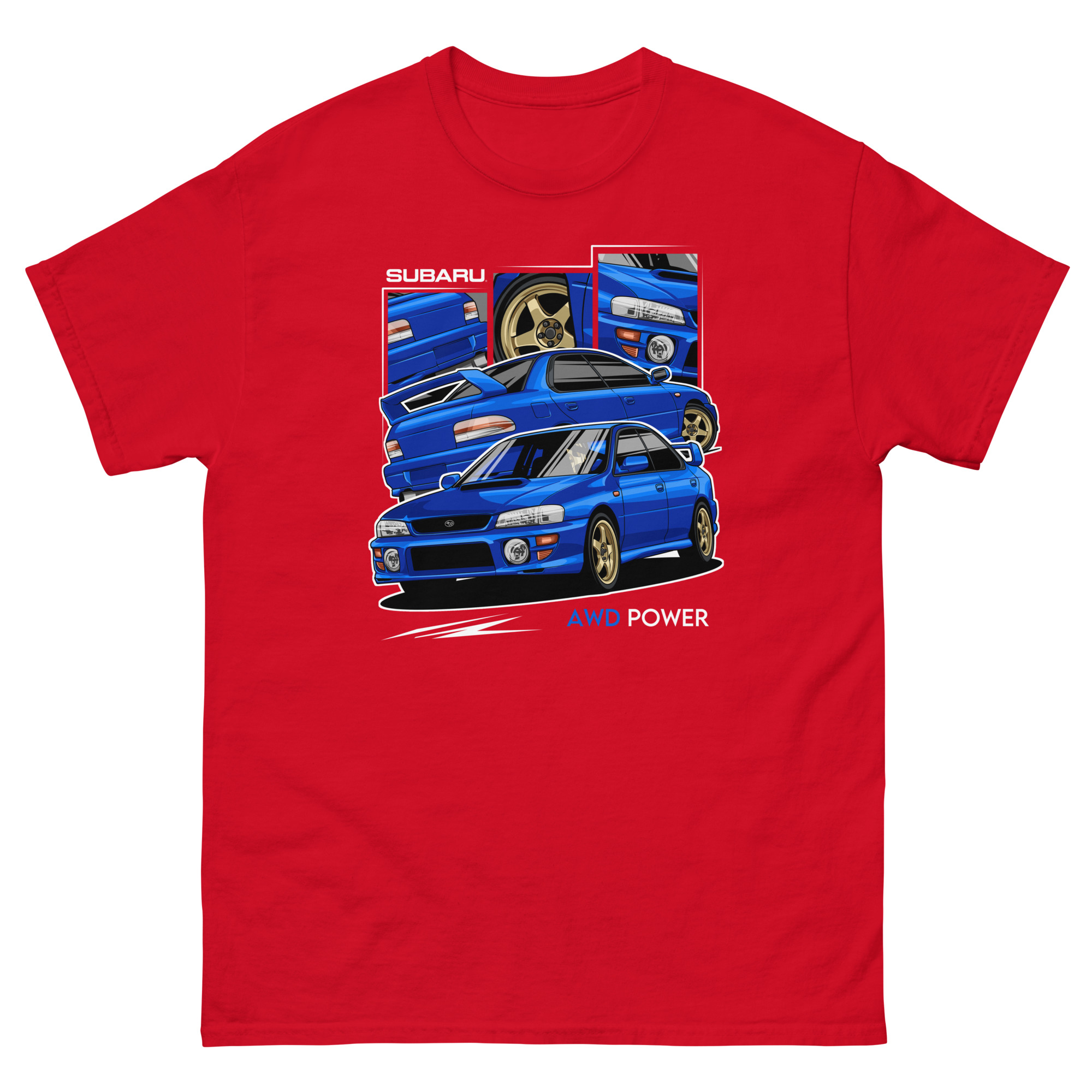 AWD Power Unisex Classic Tee - Image 4