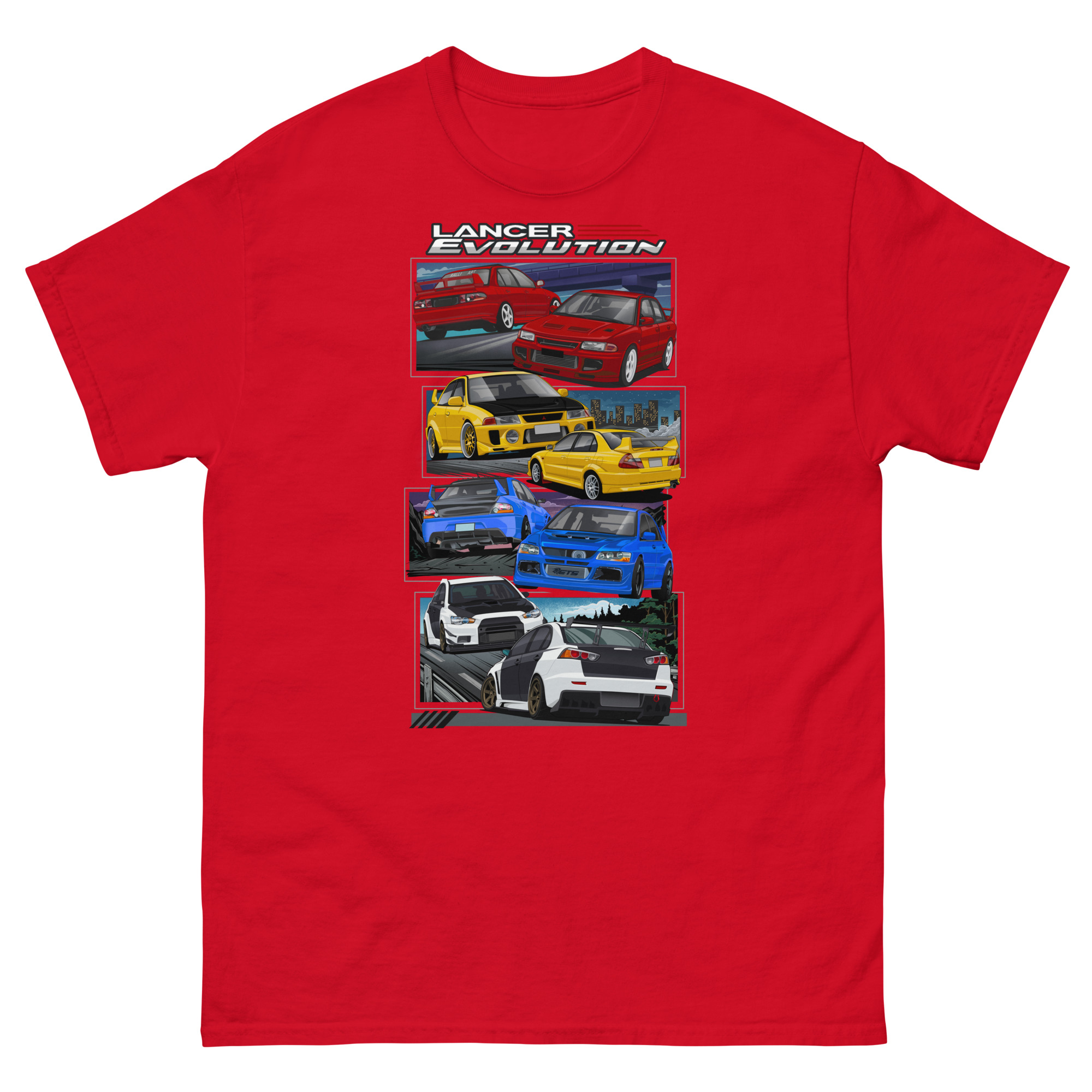 Evo Evolution Unisex Classic Tee - Image 4