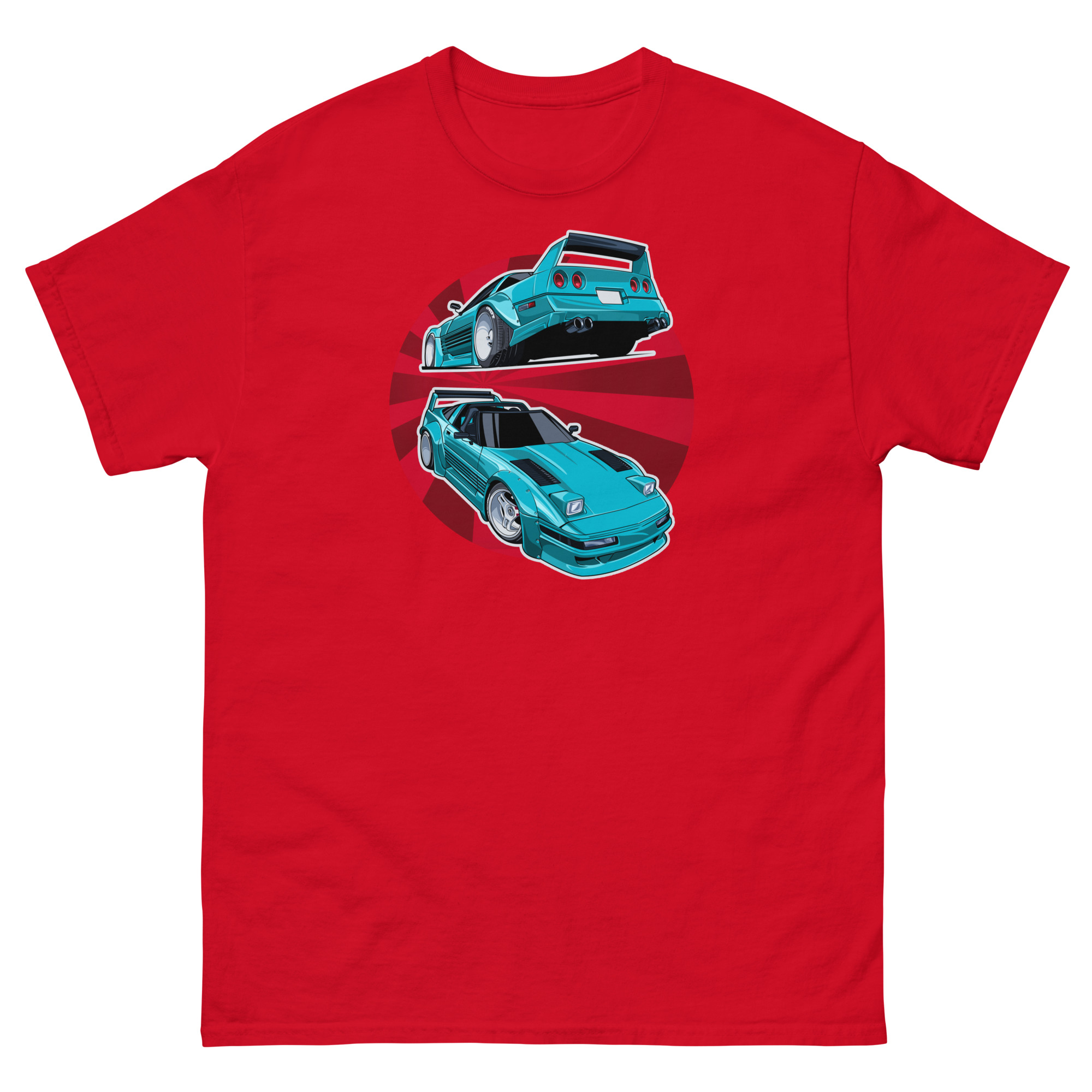 JDM C4 Corvette Unisex Classic Tee - Image 7