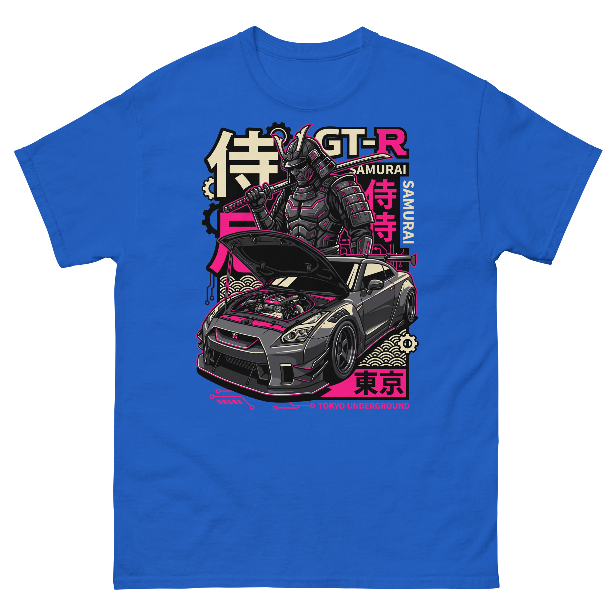Samurai GT-R R35 Unisex Classic Tee - Image 5