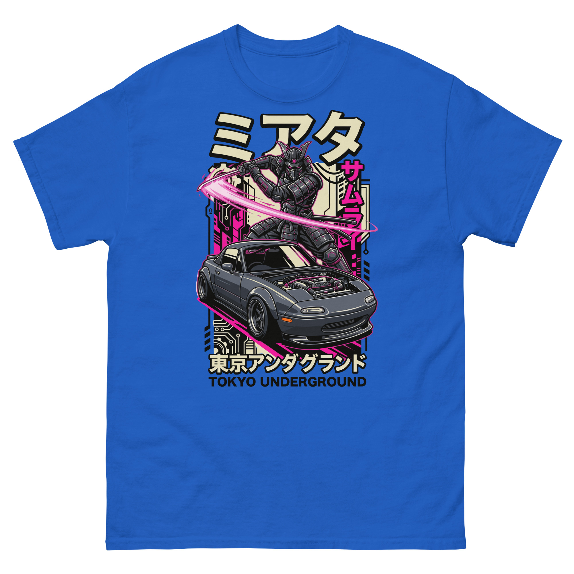 Samurai NA Miata Unisex Classic Tee - Image 5