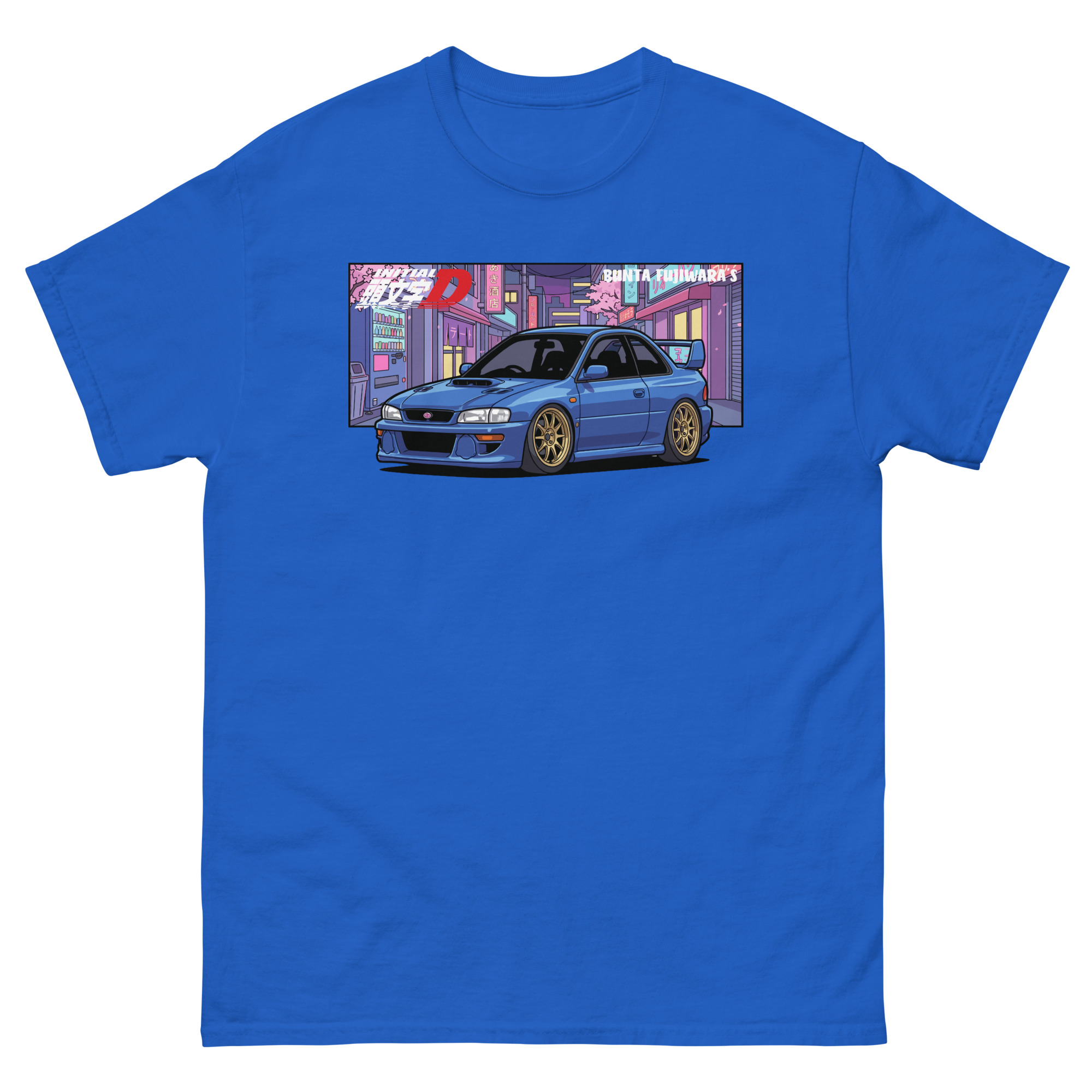 ID Impreza WRX STi Coupe Type R Version V (GC8U) nisex classic tee - Image 9
