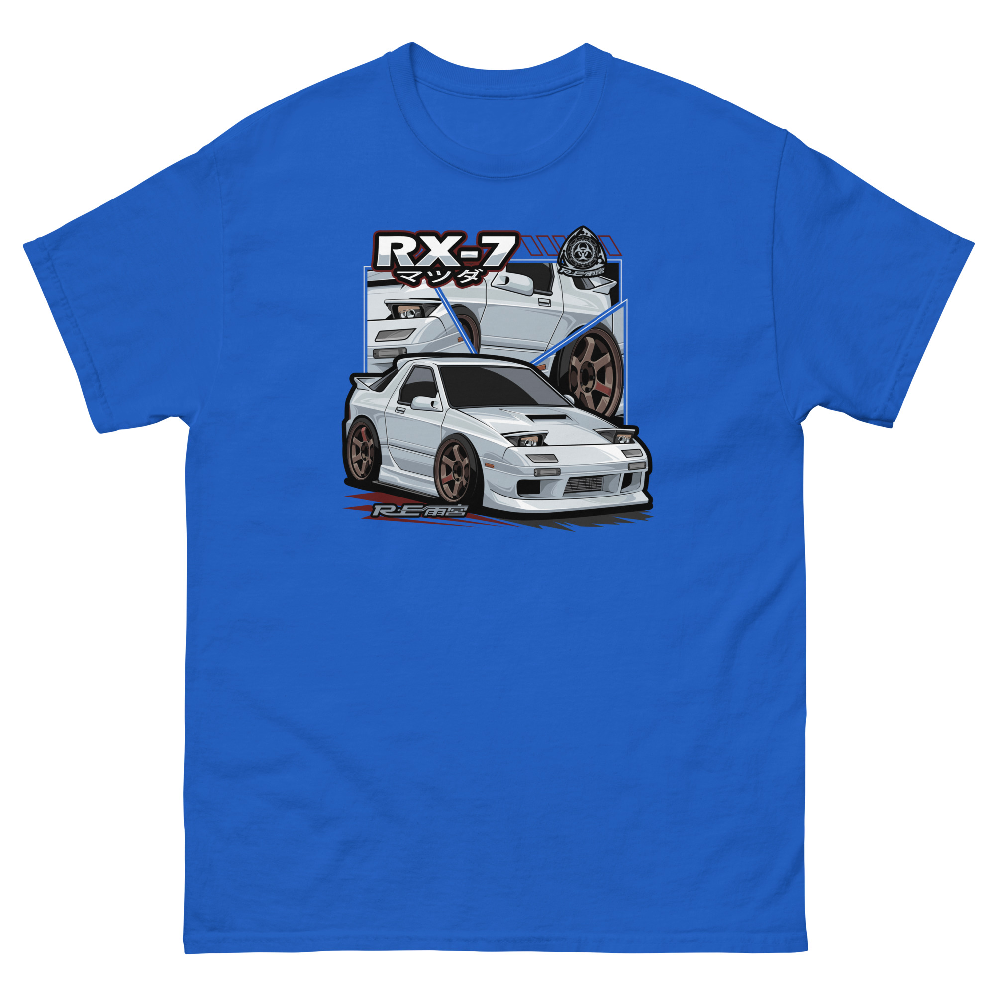 JDM RX-7 Unisex Classic Tee - Image 5