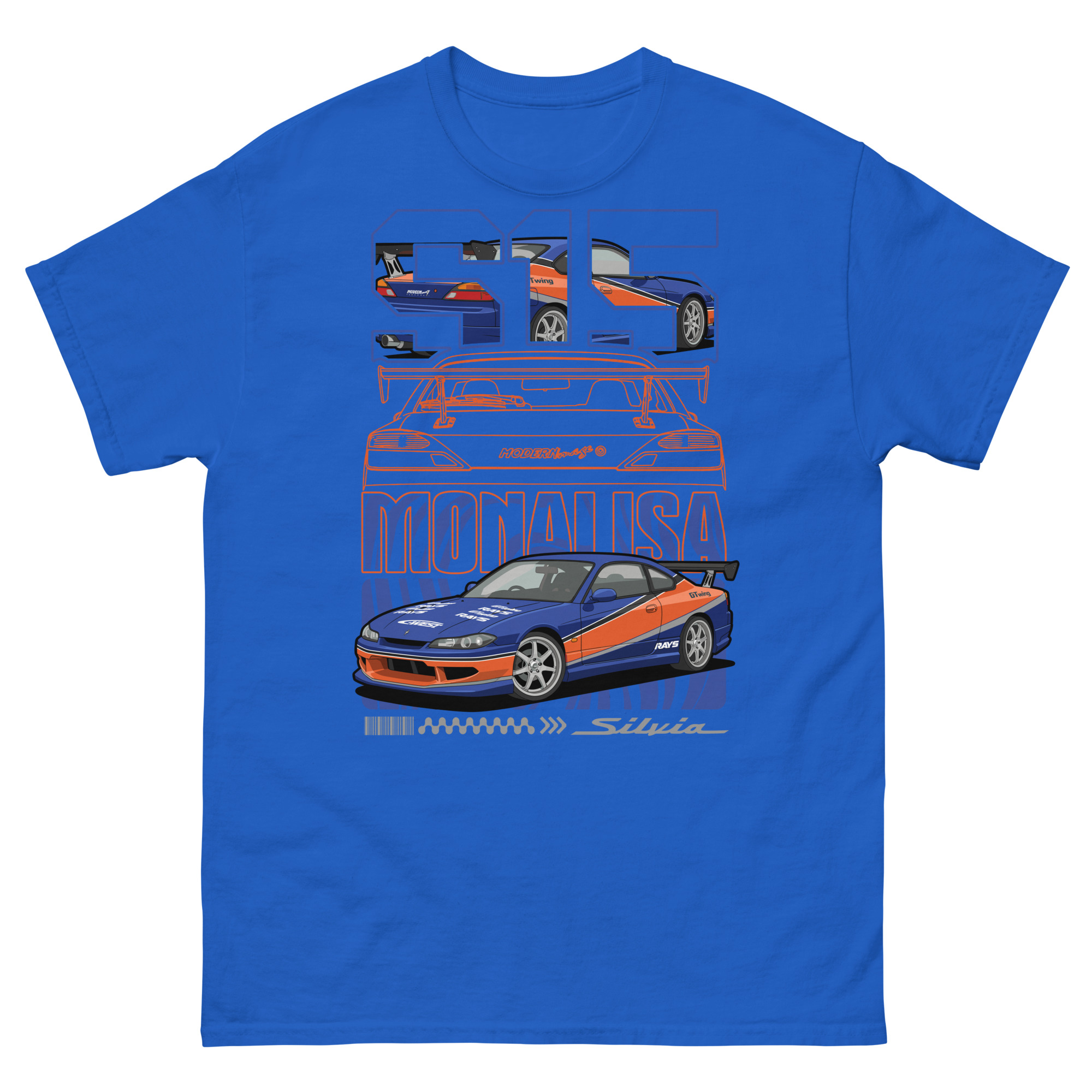 Monalisa S15 Unisex Classic Tee - Image 5