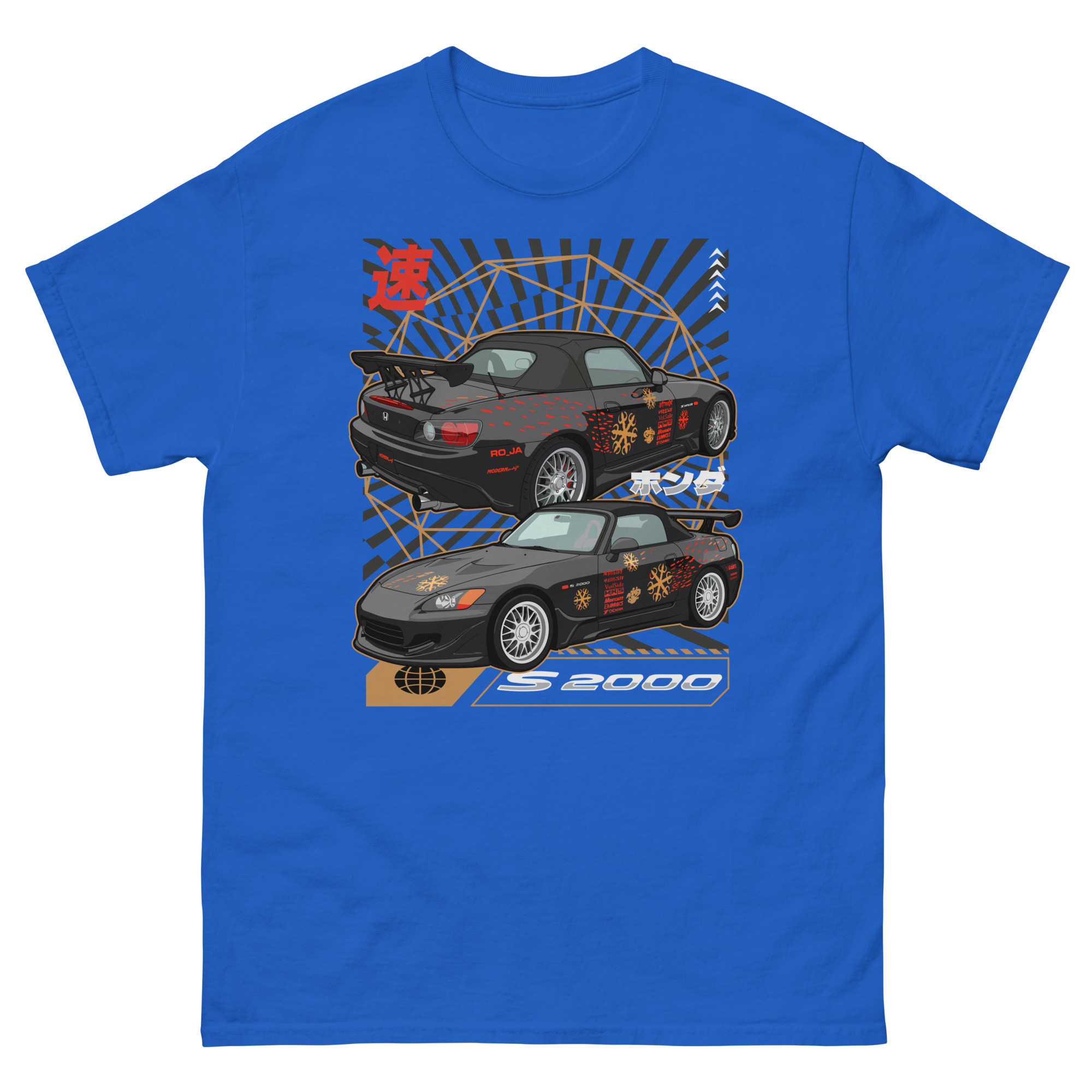 JDM S2000 Unisex Classic Tee - Image 5
