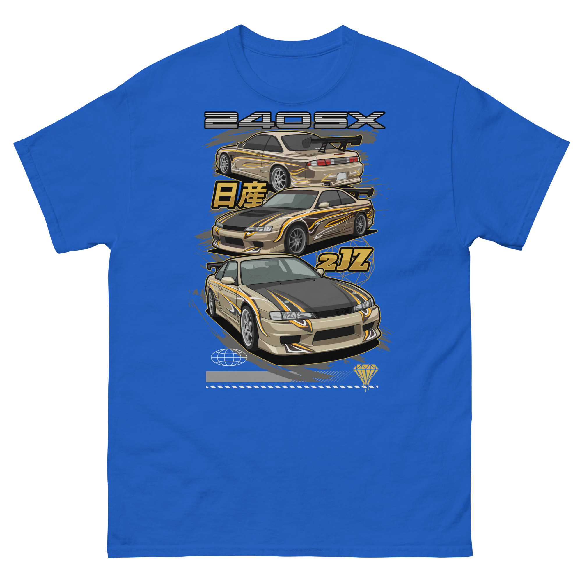 JDM Silvia S14 Unisex Classic Tee - Image 5