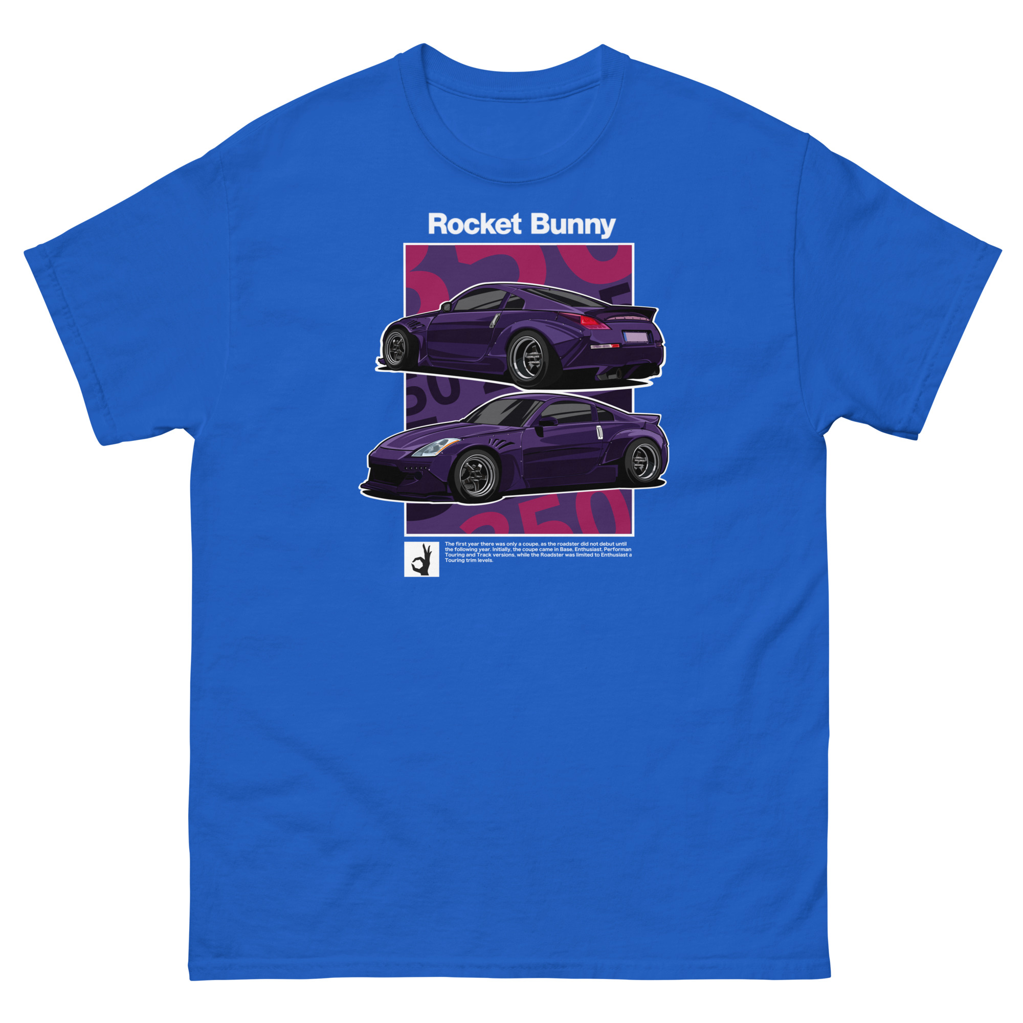RB Purple 350z Unisex Classic Tee - Image 5