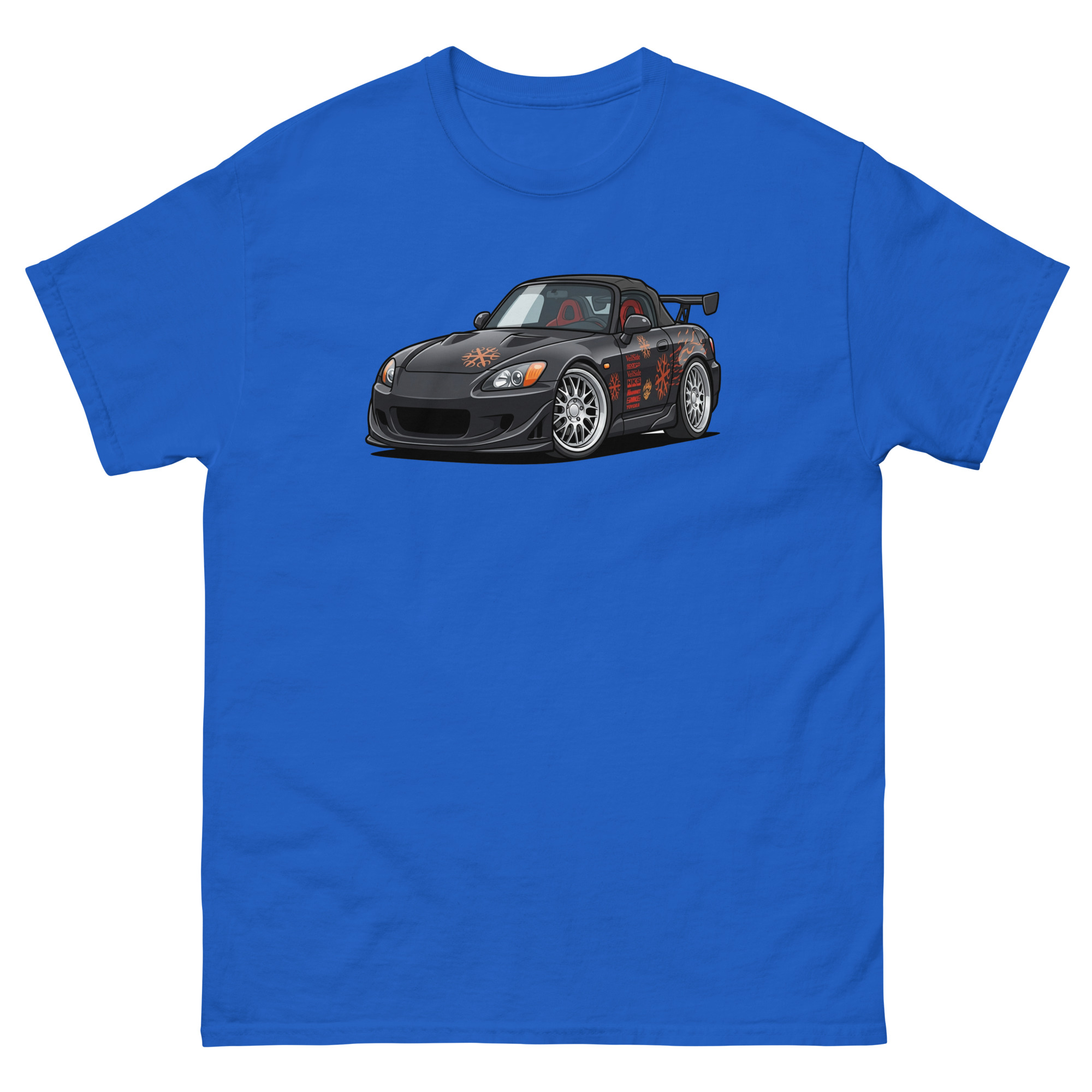 2001 S2000 Chibi Style Unisex Classic Tee - Image 5