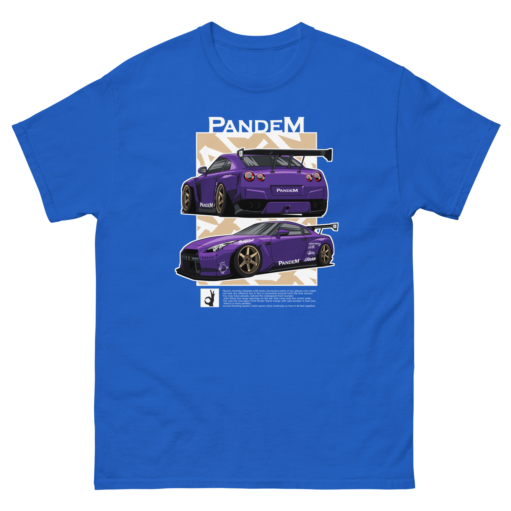 Pandem R35 JDM Unisex Classic Tee - Image 5