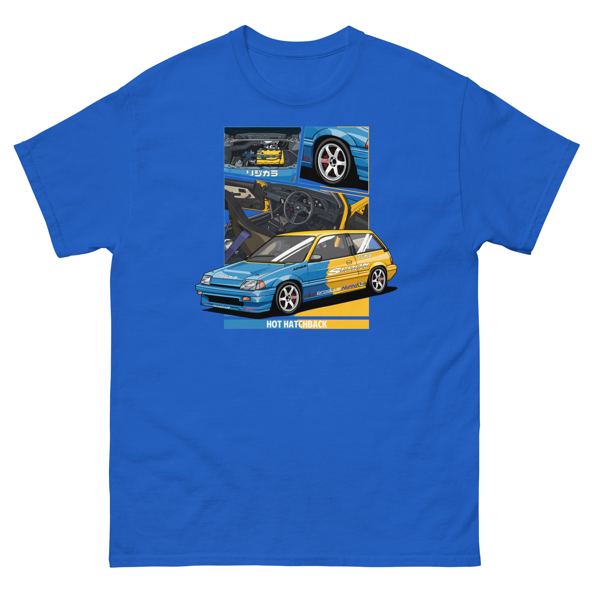 JDM Hot Hatch Unisex Classic Tee - Image 5