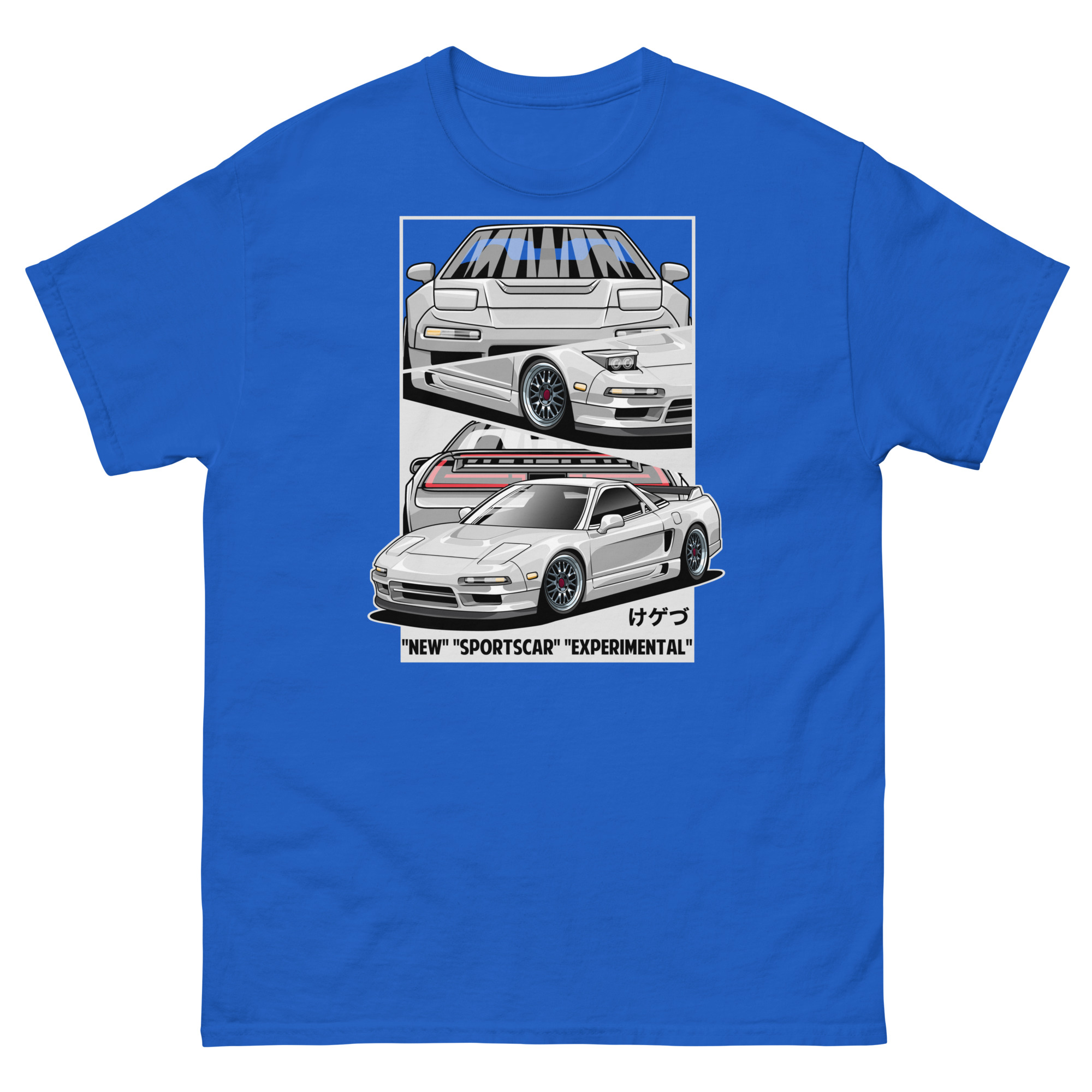 White JDM NSX Unisex Classic Tee - Image 5