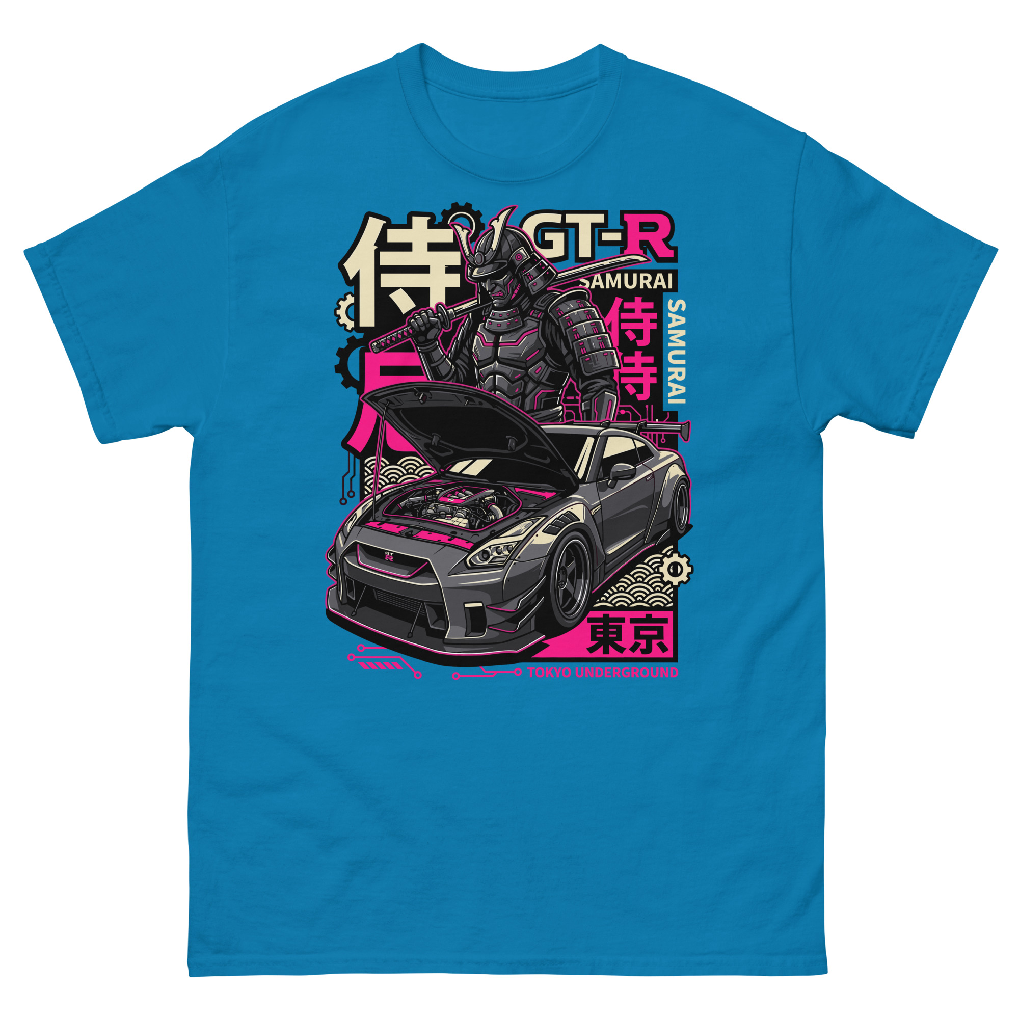 Samurai GT-R R35 Unisex Classic Tee - Image 6