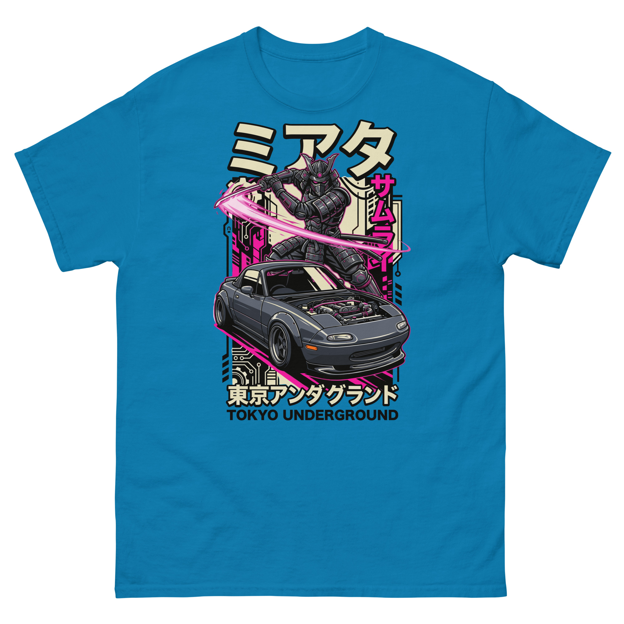 Samurai NA Miata Unisex Classic Tee - Image 6