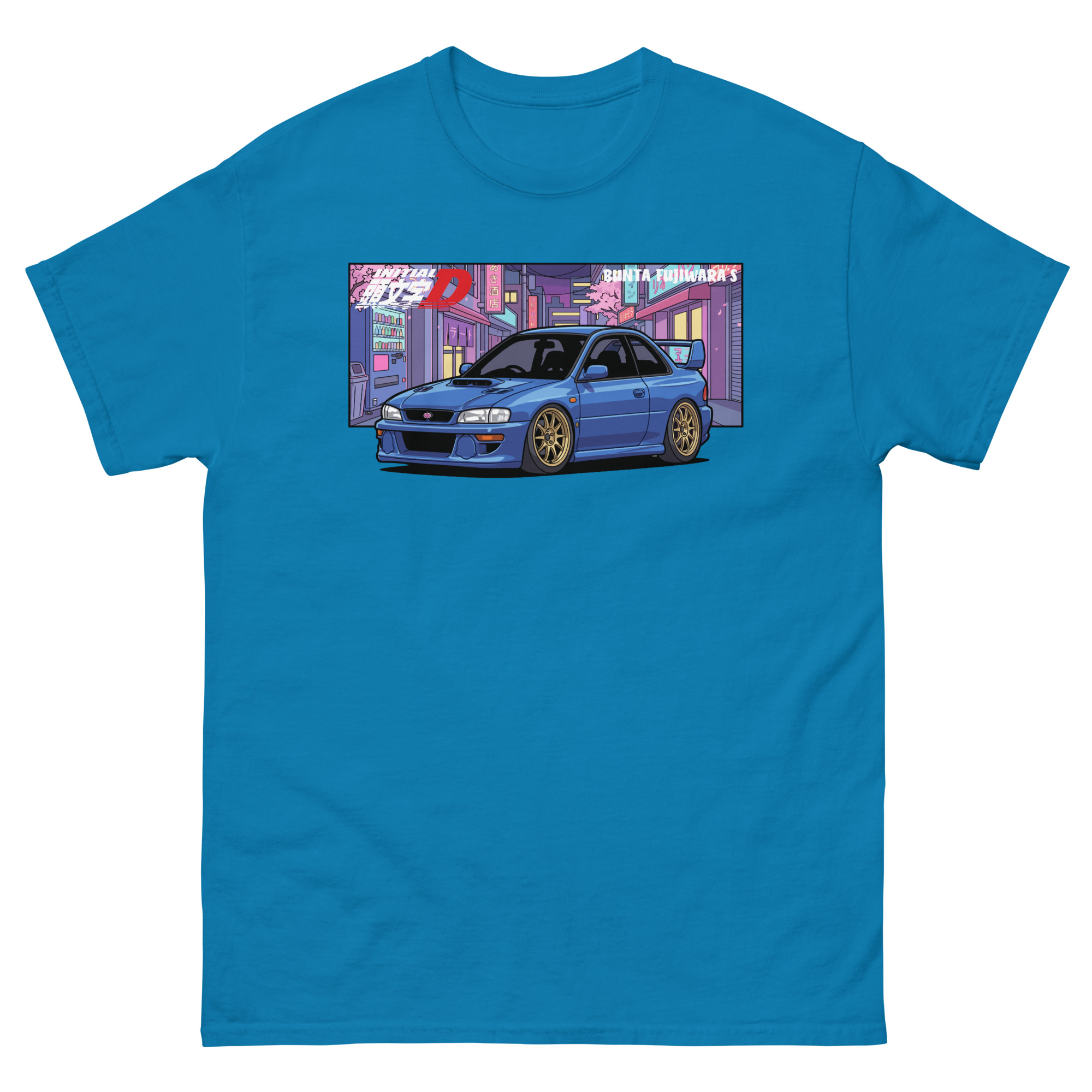 ID Impreza WRX STi Coupe Type R Version V (GC8U) nisex classic tee - Image 11